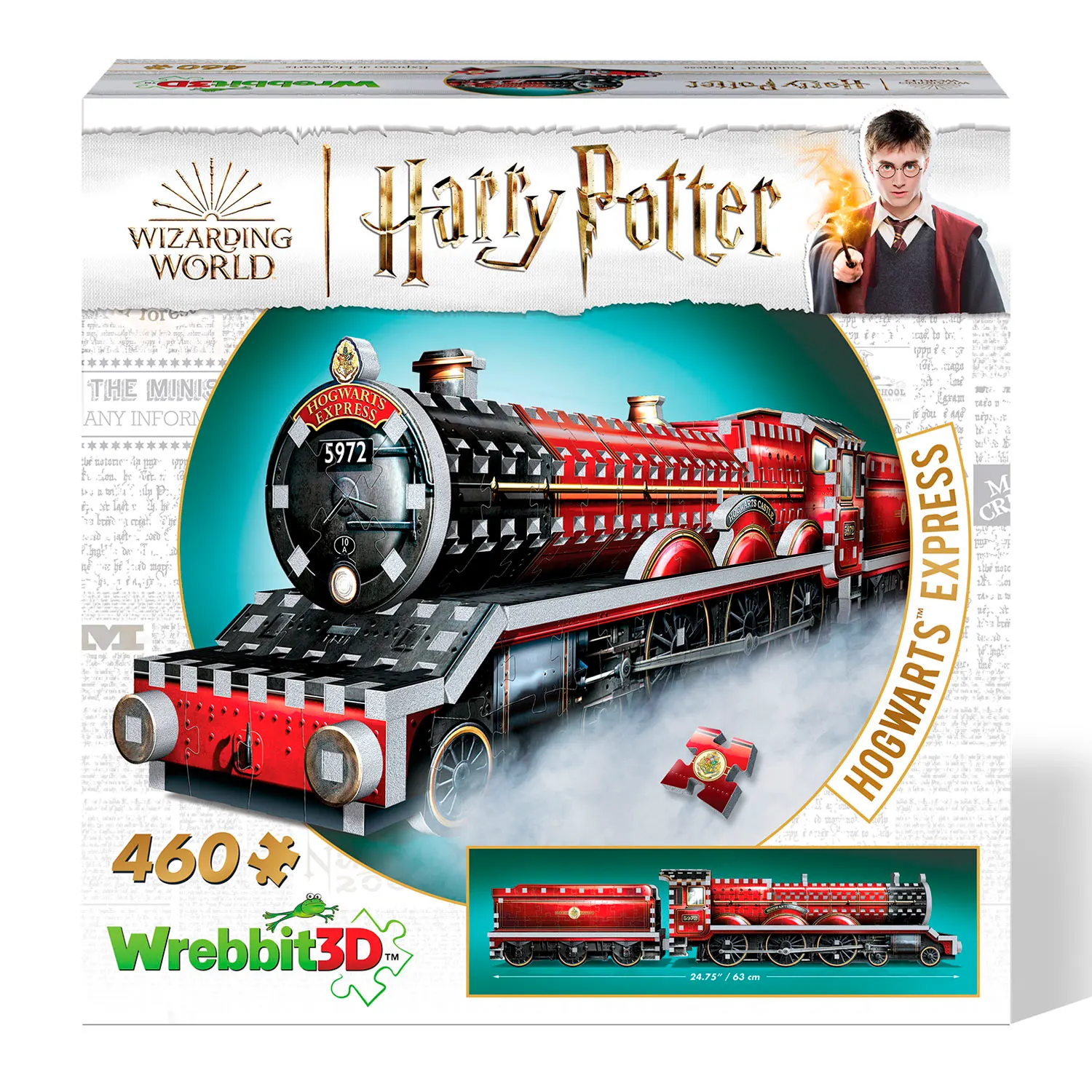 Hogwarts Express Harry Potter / Hogwarts Express Train 460 pcs. - 3D-Puzzle Hogwarts Express Harry Potter / Hogwarts Express Train 460 pcs. - 3D-Puzzle-Wrebbit-3D Puzzles