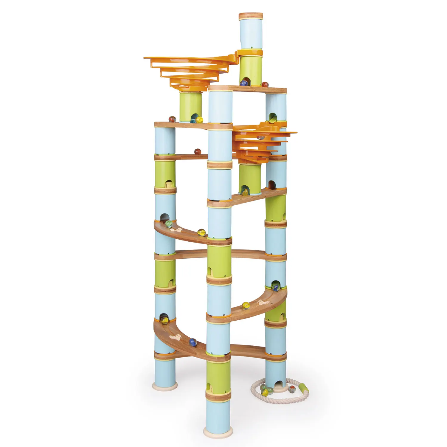 Kugelbahn: Bamboo Build & Run (138pcs) JUMBO-JH-products