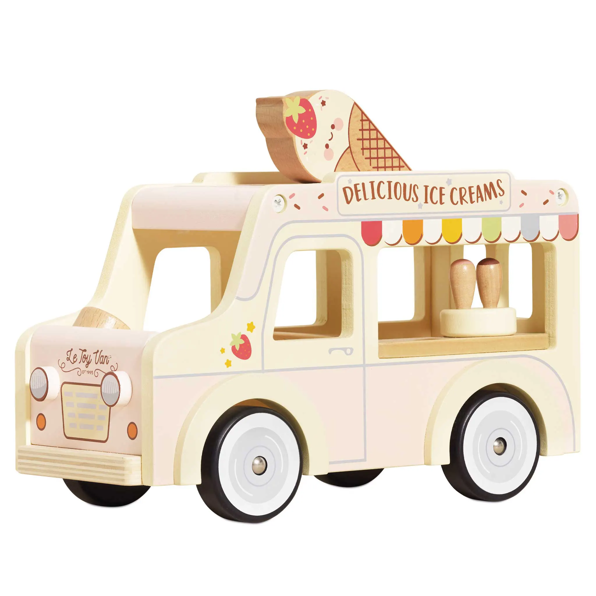 Eiscremewagen / Wooden Ice Cream Van (New Look) Eiscremewagen / Wooden Ice Cream Van (New Look)
