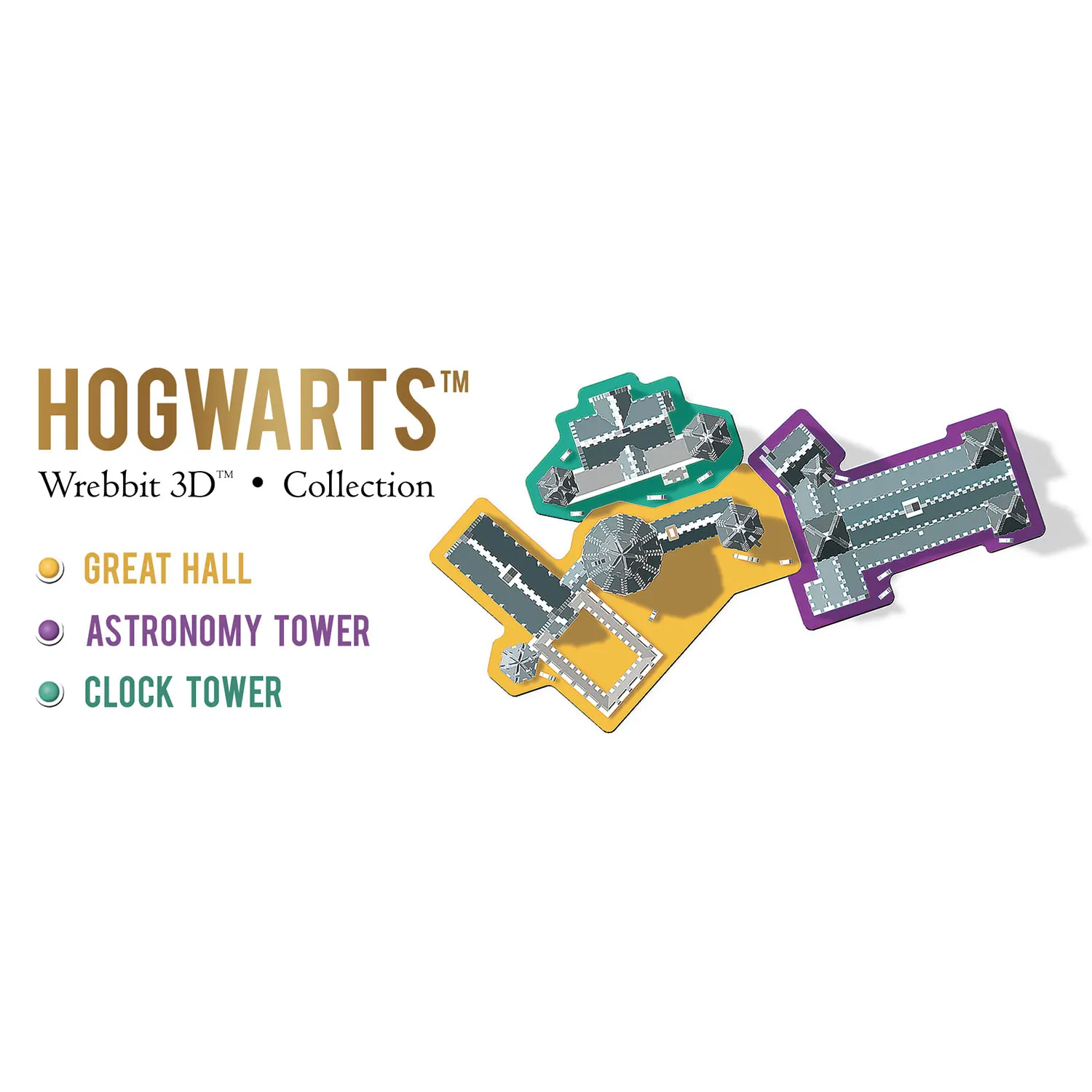 Hogwarts Astronomieturm Harry Potter/Hogwarts Astronomy Tower 875 pcs. 3D-Puzzle-Wrebbit-3D Puzzles