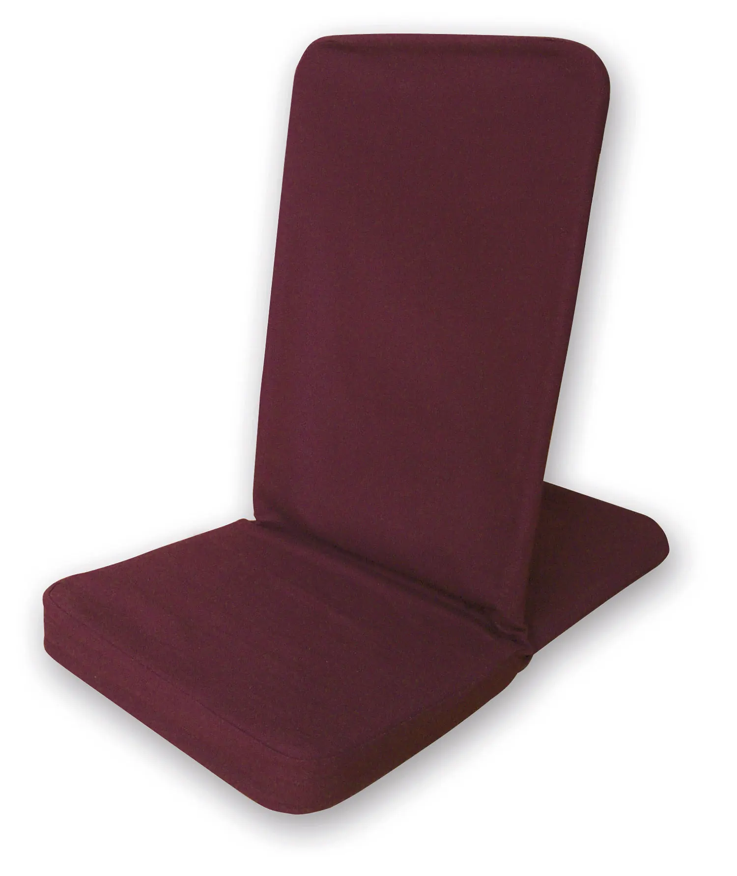 Bodenstuhl faltbar - burgunderrot / Folding Backjack - burgundy