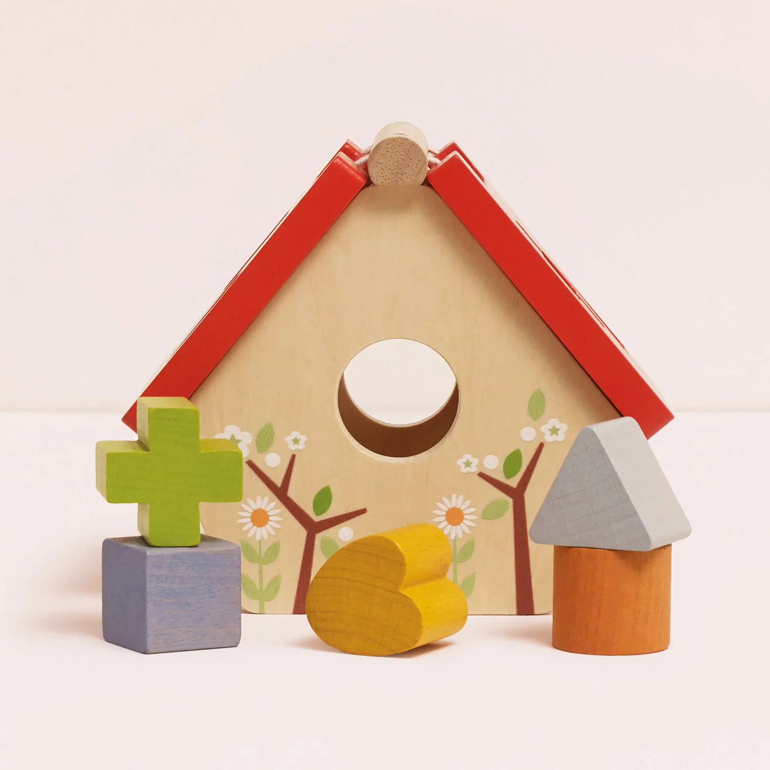 Mein kleines Vogelhaus / Woodland Bird House Shape Sorter (New Look)-Le Toy Van (LTV)
