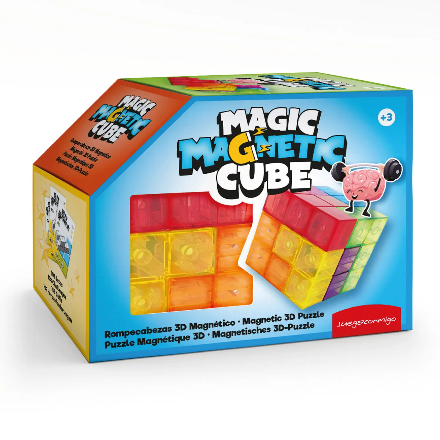 Magic Magnetic Cube / magnetisches Geduldspiel
