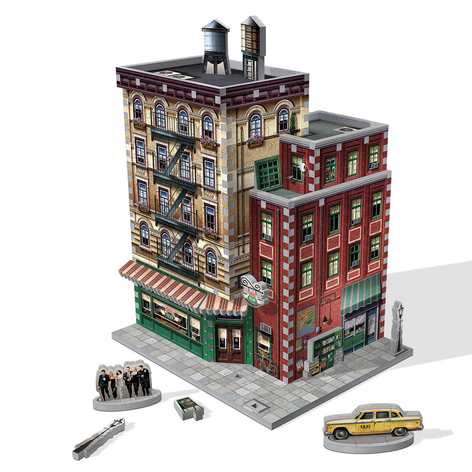 Friends - Central Perk (440 Teile) - 3D-Puzzle