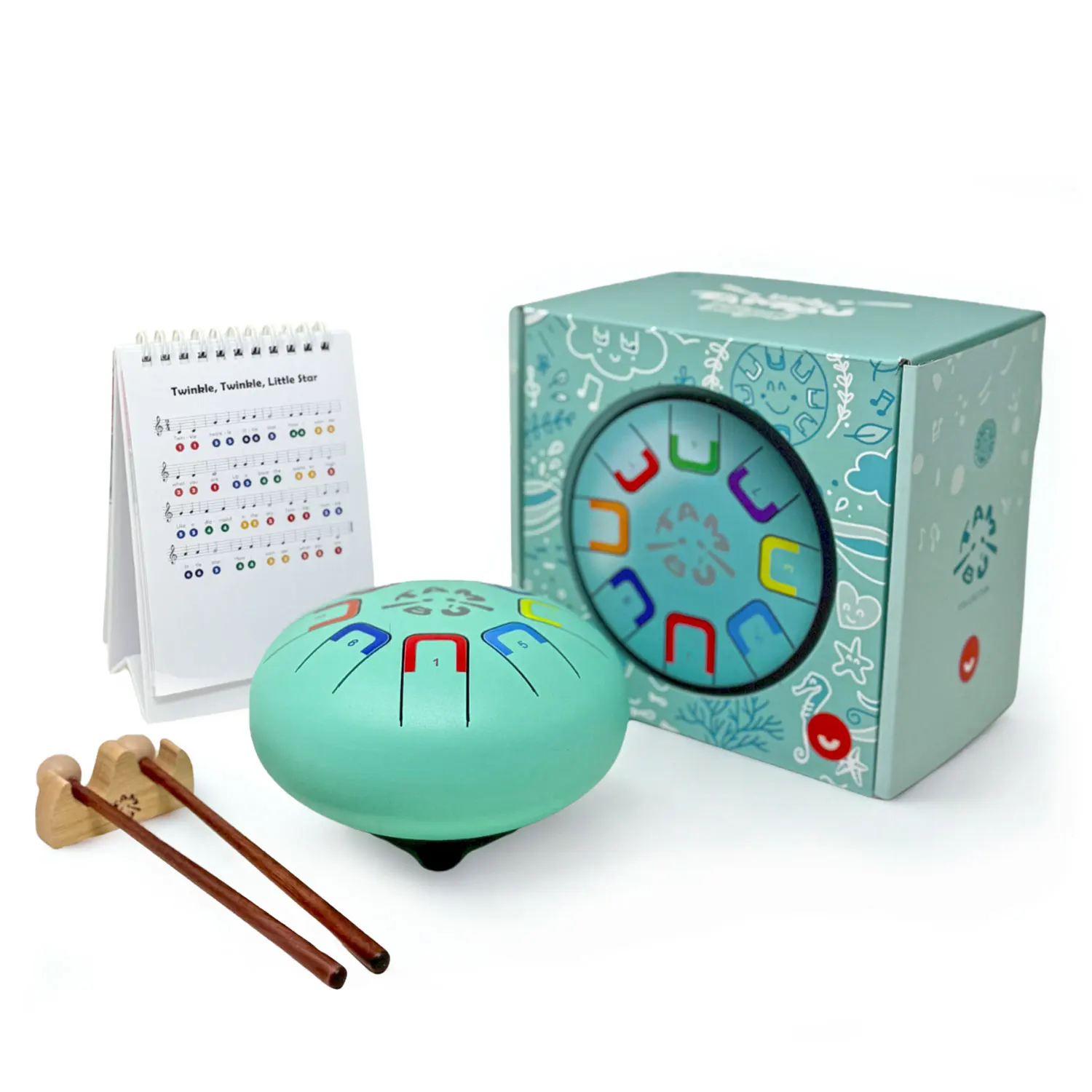 Baby Tambú 6"/15 cm - turquise (Teal Peal)-JuegaConmigo