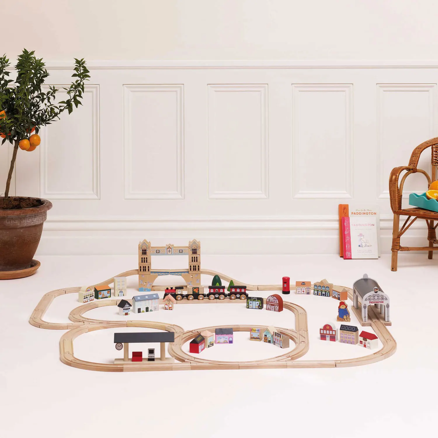 Paddington Wooden Train Set
