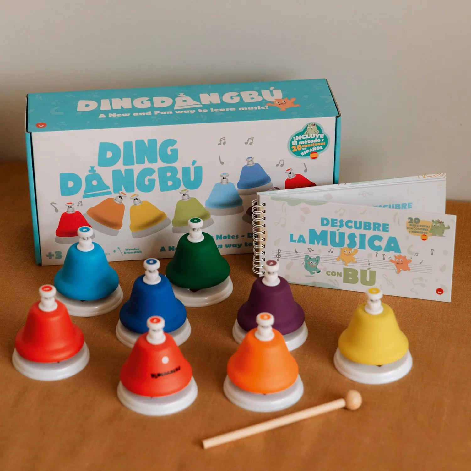 Dingdangbu Push / Dingdangbu Tastenglocken-JuegaConmigo