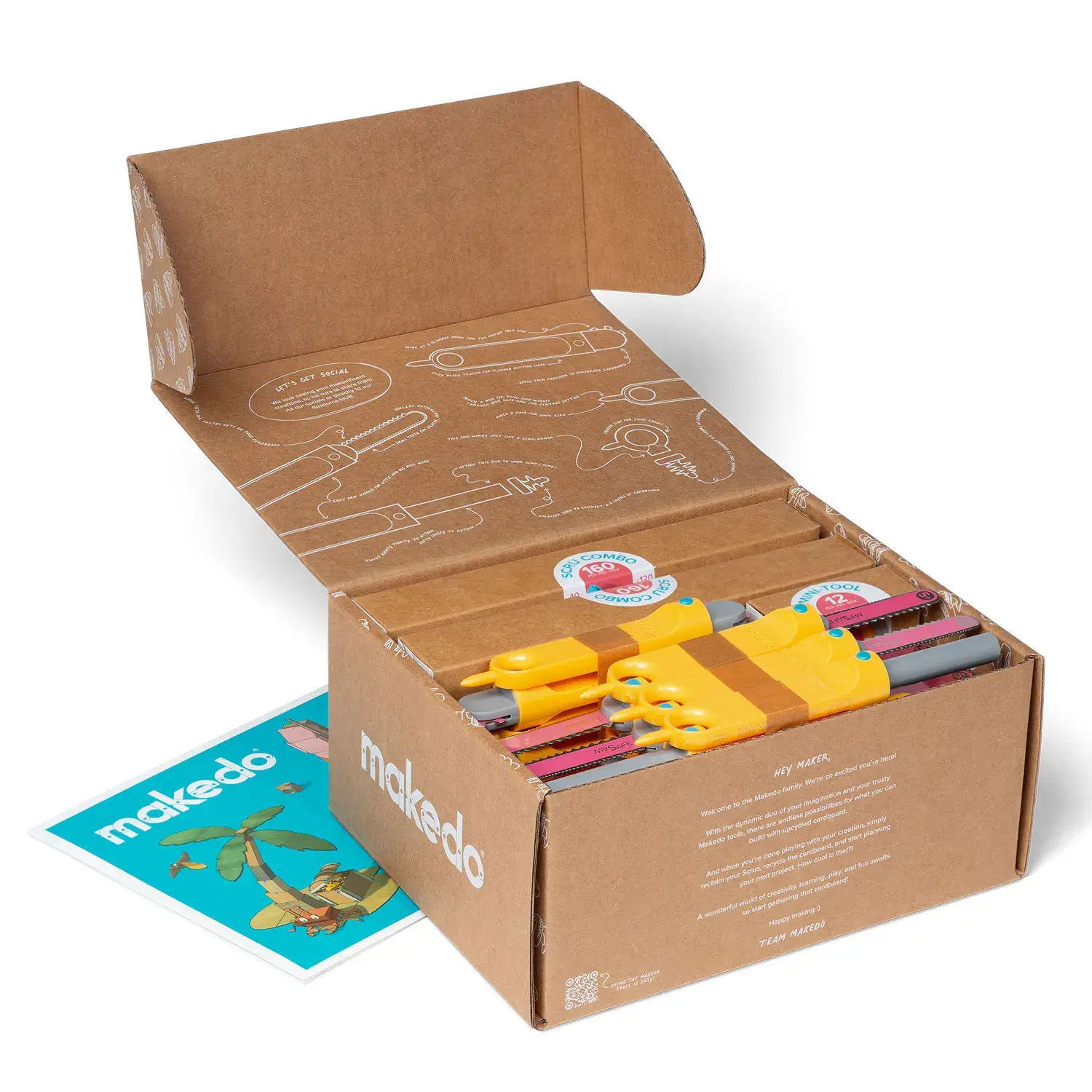 Makedo - Invent Kit - Kartonbau Werkzeugset