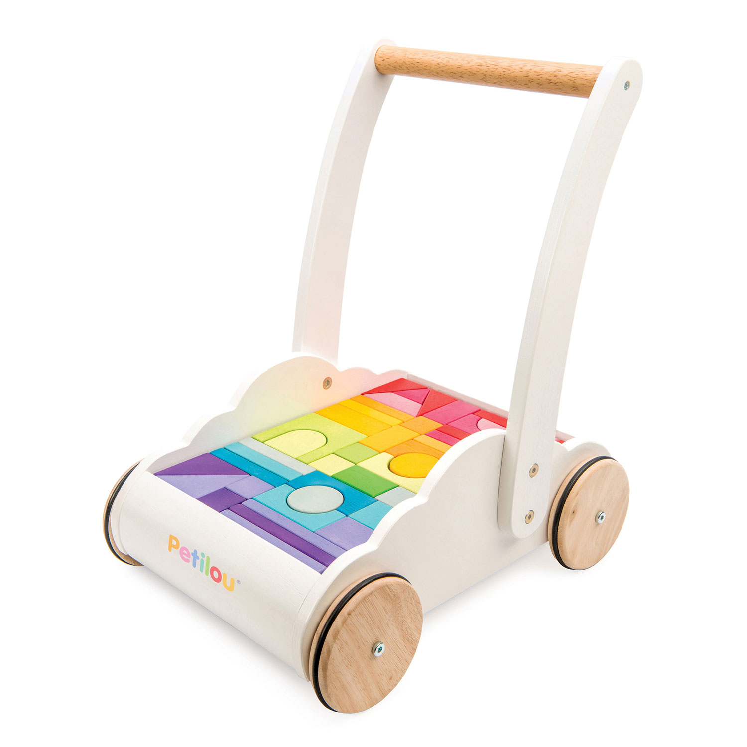 Regenbogen-Lauflernwagen / Rainbow Baby Walker & Puzzle-Le Toy Van (LTV)