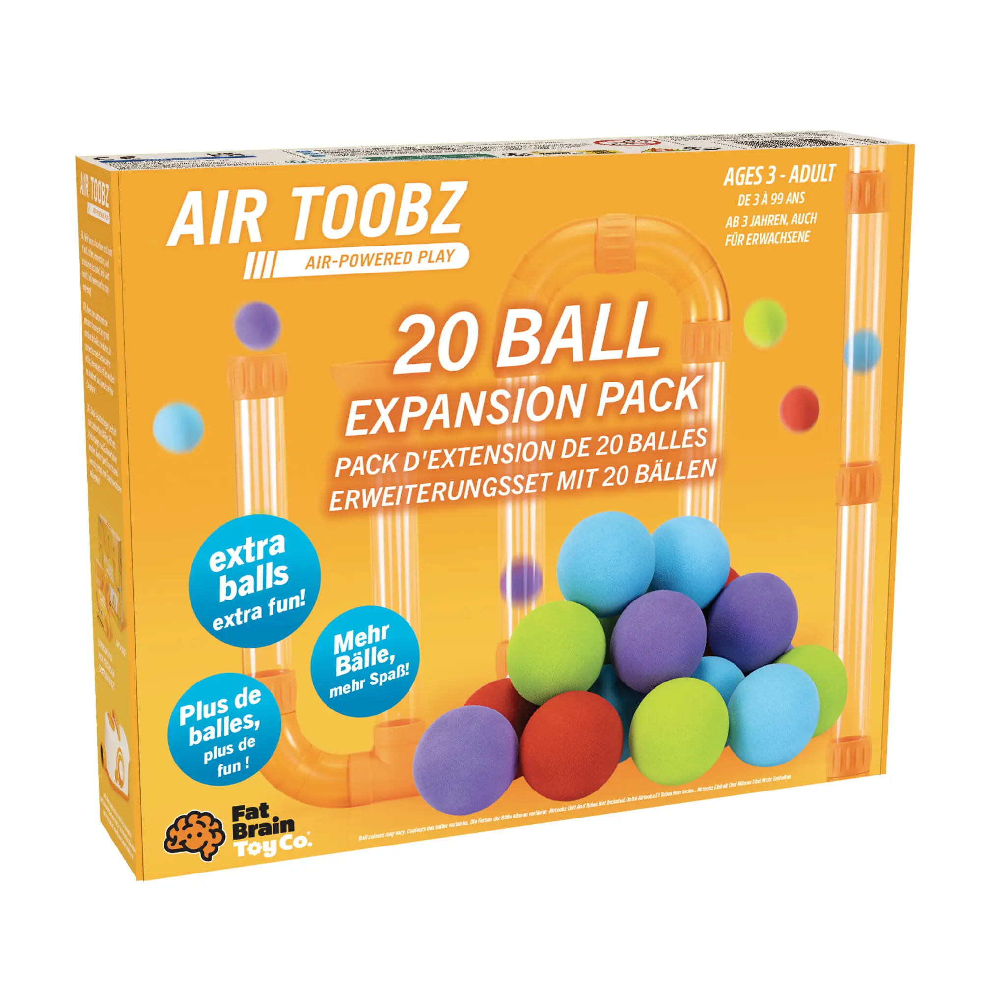 Air Toobz – 20 Additional Balls for Your Air Toobz Sets