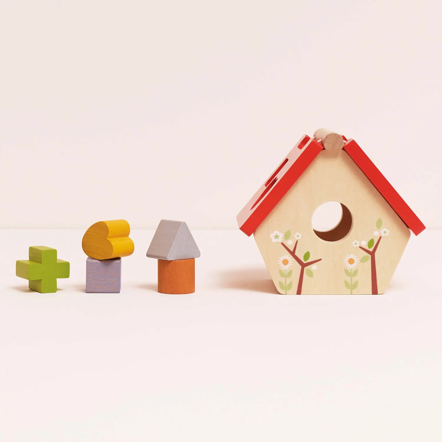 Mein kleines Vogelhaus / Woodland Bird House Shape Sorter (New Look)-Le Toy Van (LTV)