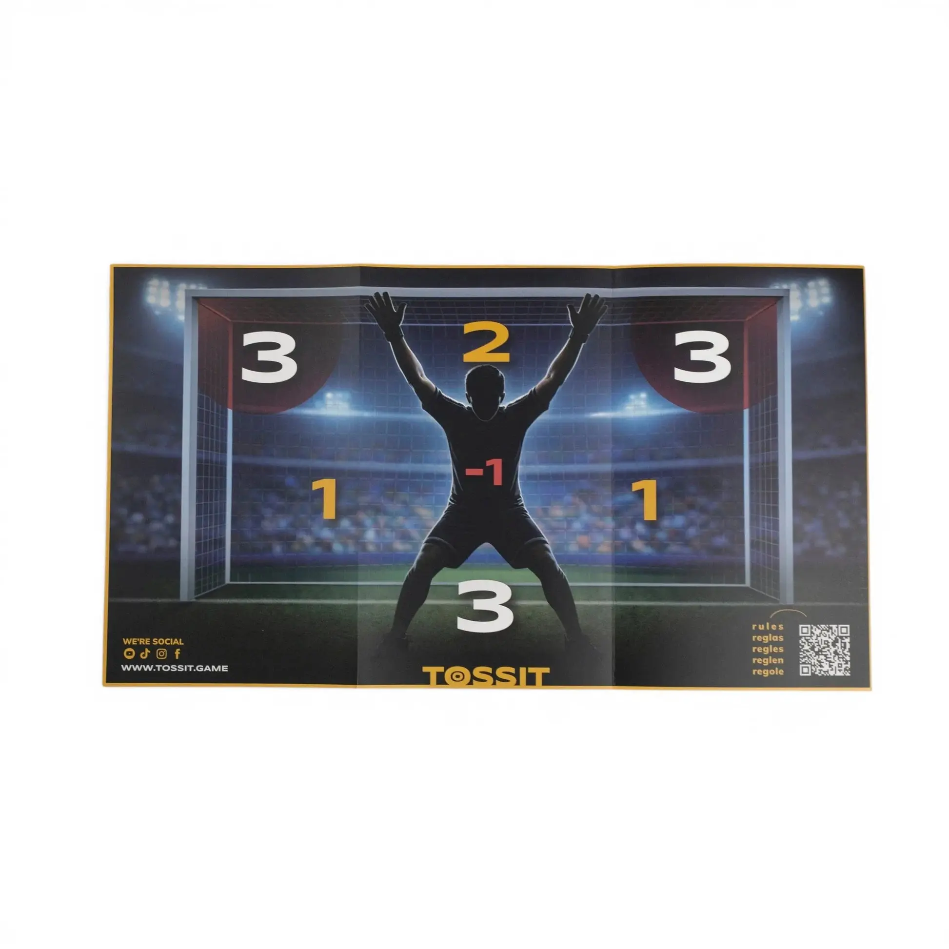 TOSSIT World Footbal GOAL PACK - TUBE
