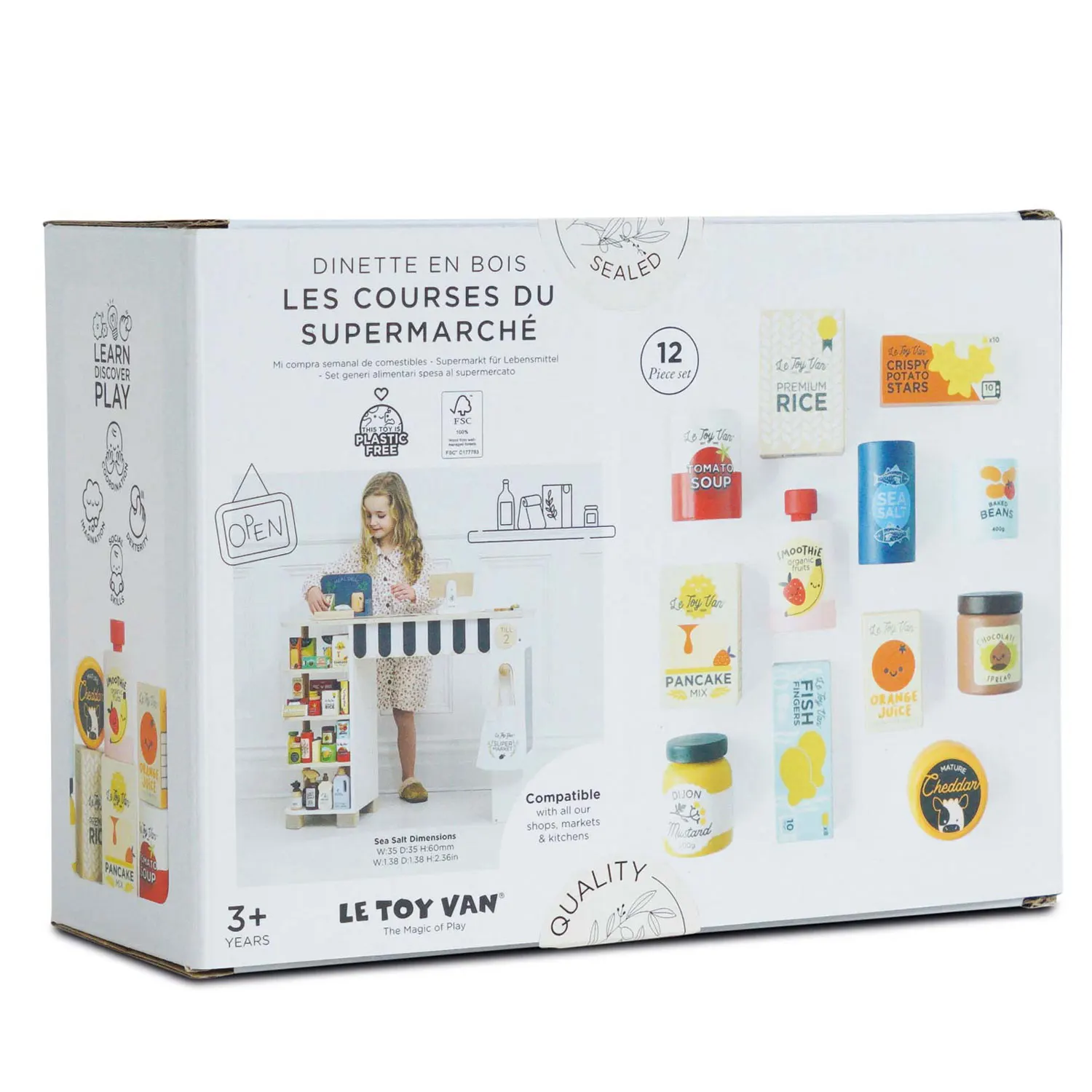 Supermarkt Lebensmittel/ Supermarket Groceries Weekly Shop-Le Toy Van (LTV)