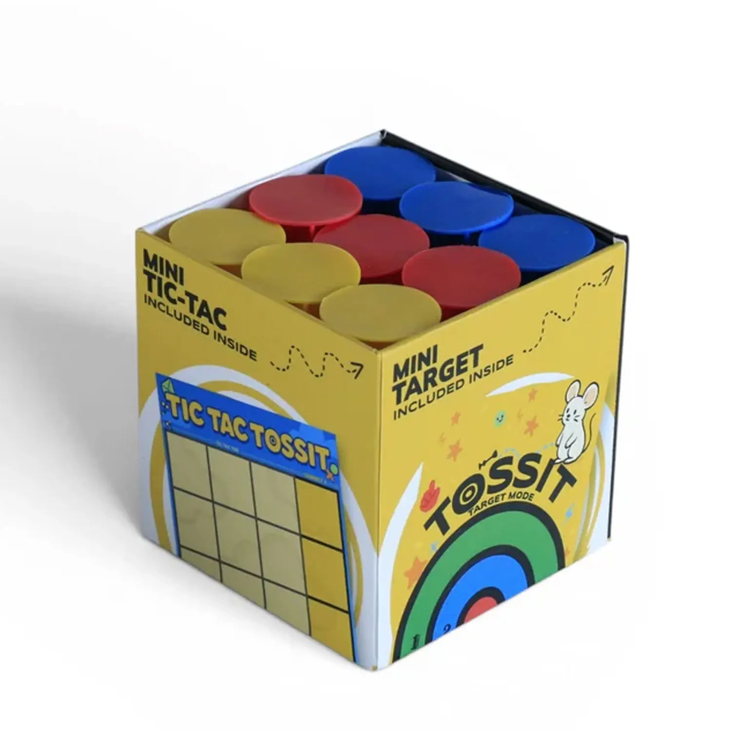 TOSSIT Mini Darts - Red Blue Yellow