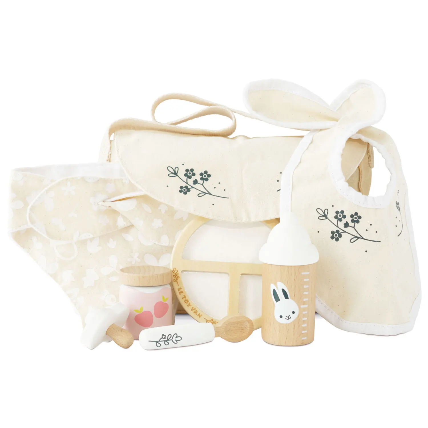 Baby Wickel- und Pflegeset / Dolls Nursing Kit and Bag-Le Toy Van (LTV)