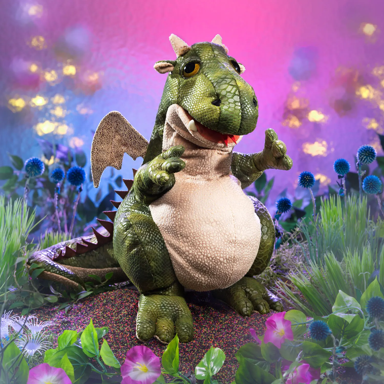 Friendly Dragon / Freundlicher Drache-Folkmanis® Puppets