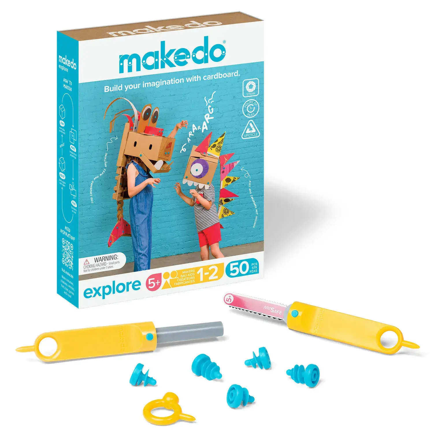 Makedo - Explore Kit - Kartonbau Werkzeugset