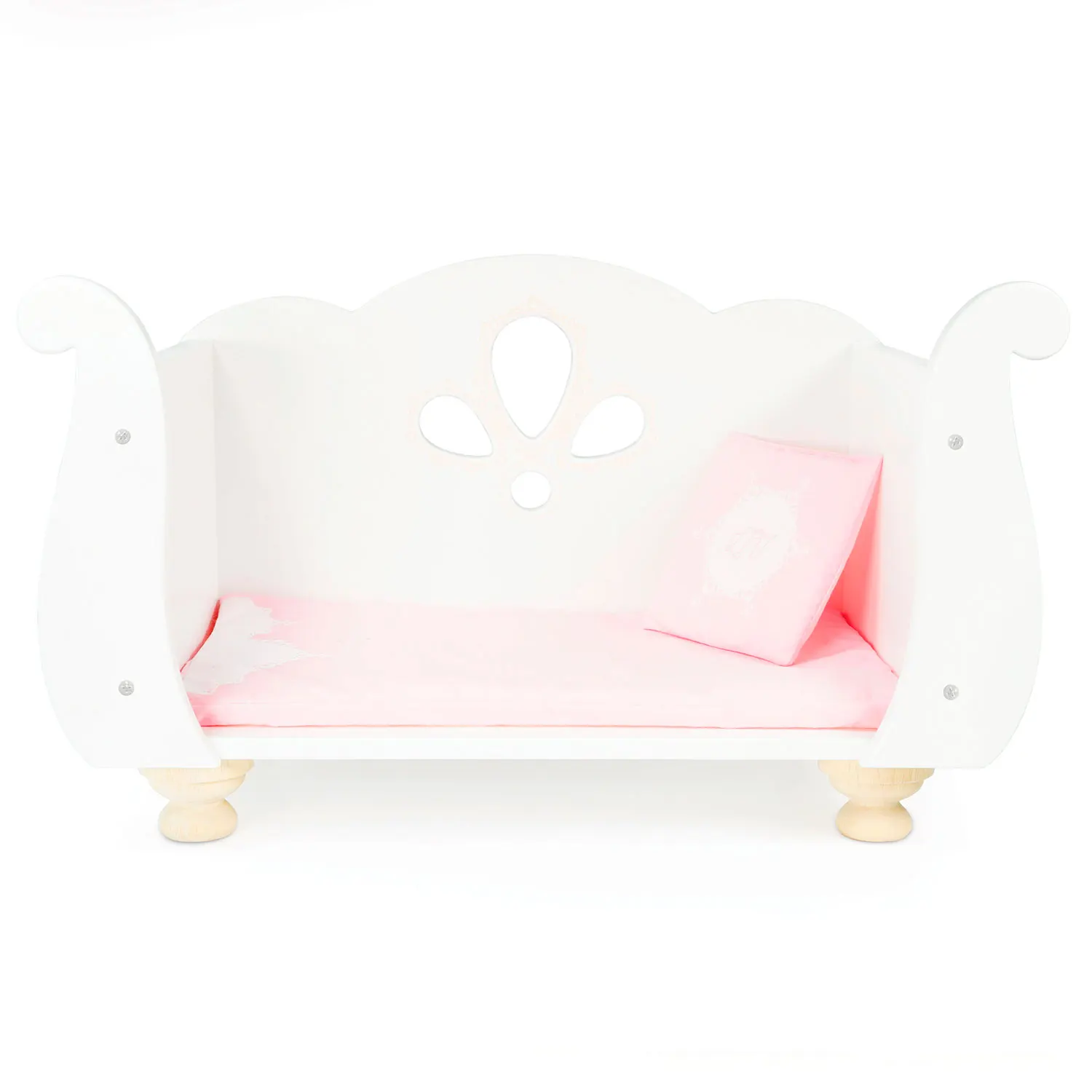 Puppenbett mit Gitterstäben / Dolls Wooden Cot-Le Toy Van (LTV)