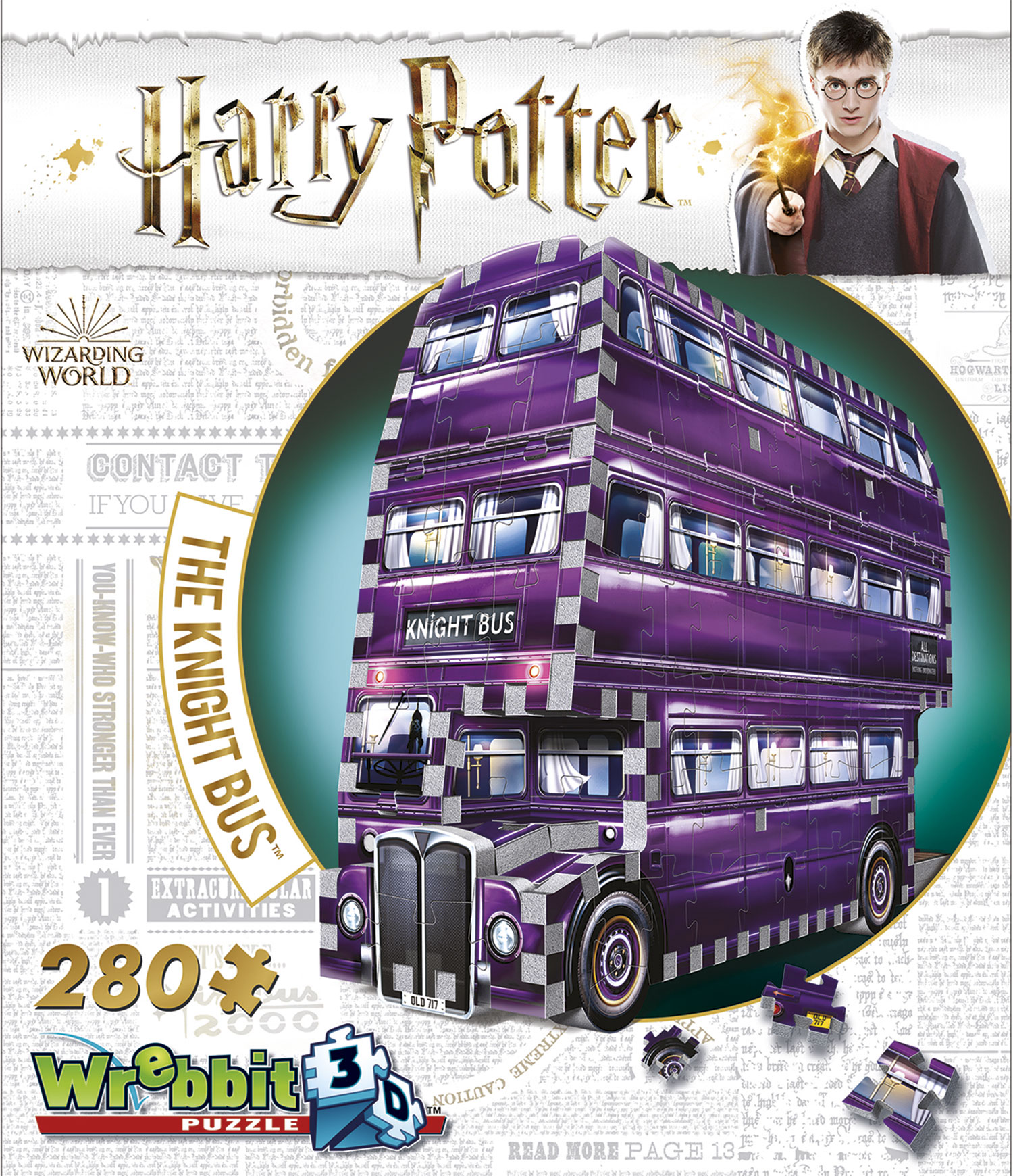 Der fahrende Ritter Harry Potter/ The Knight Bus 280 pcs. 3D-Puzzle