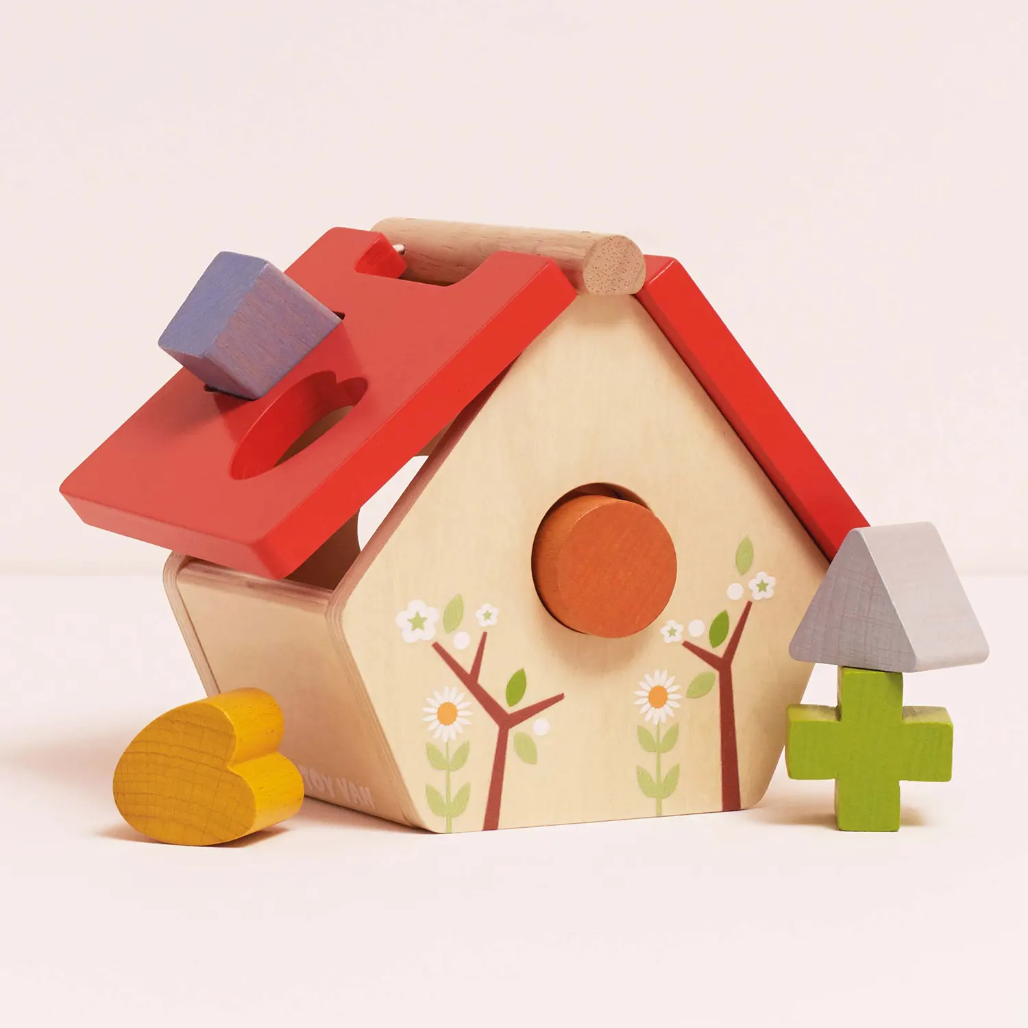 Mein kleines Vogelhaus / Woodland Bird House Shape Sorter (New Look)-Le Toy Van (LTV)