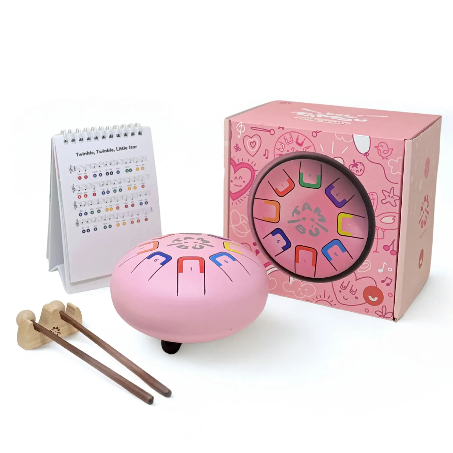 Baby Tambú 6"/15 cm - pink (Pinky Winky)-JuegaConmigo