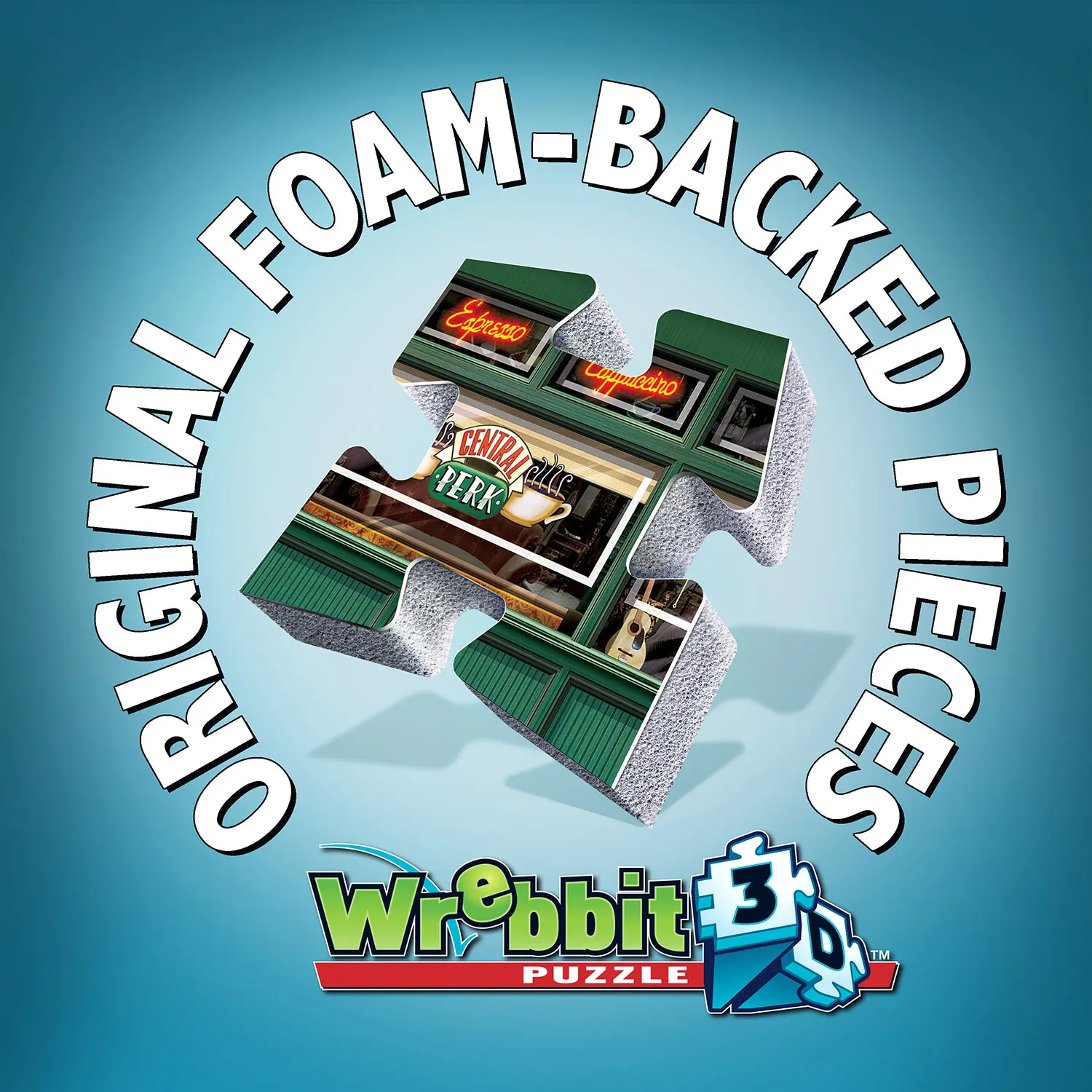 Friends - Central Perk (440 Teile) - 3D-Puzzle-Wrebbit-3D Puzzles
