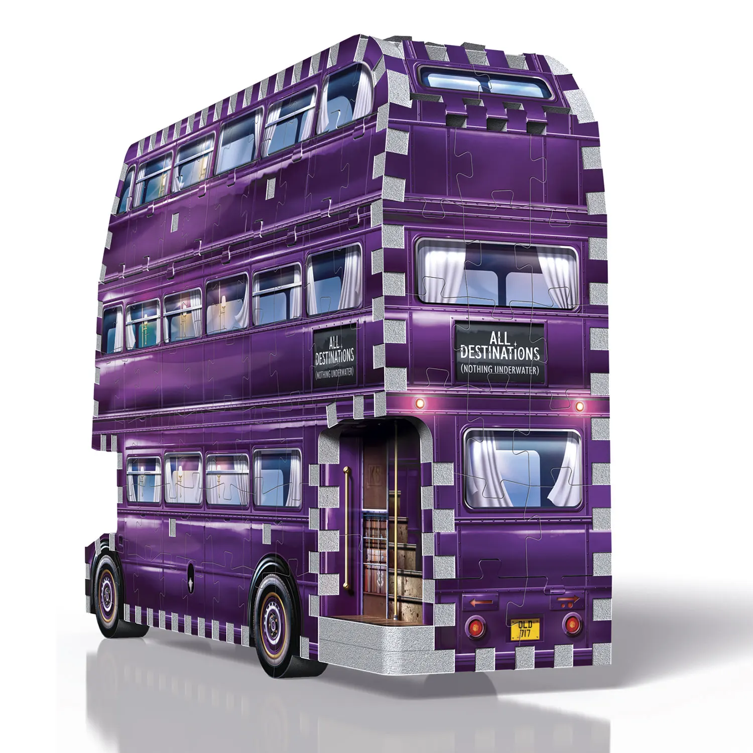 Der fahrende Ritter Harry Potter/ The Knight Bus 280 pcs. 3D-Puzzle-Wrebbit-3D Puzzles
