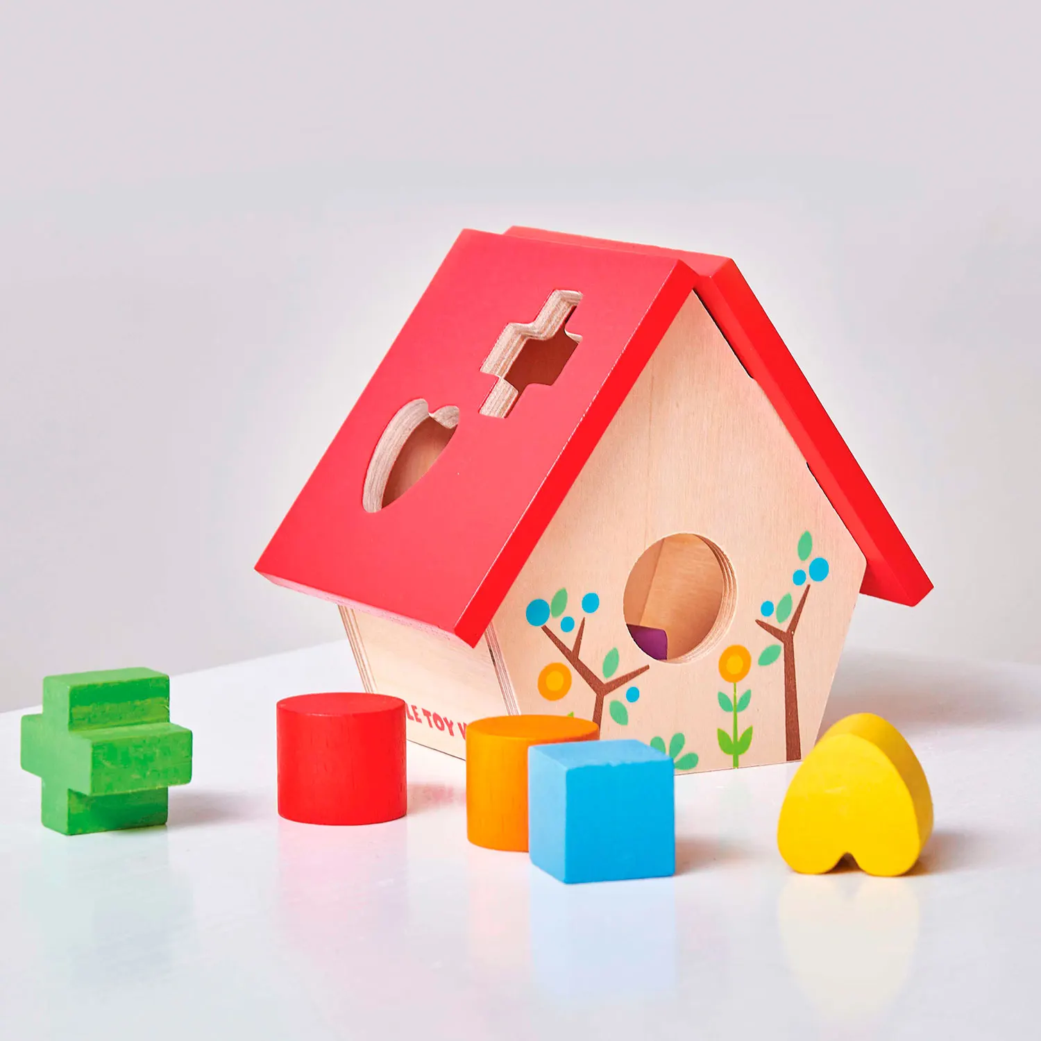 Mein kleines Vogelhaus - Formen Sortierspiel / Woodland Bird House Shape Sorter-Le Toy Van (LTV)