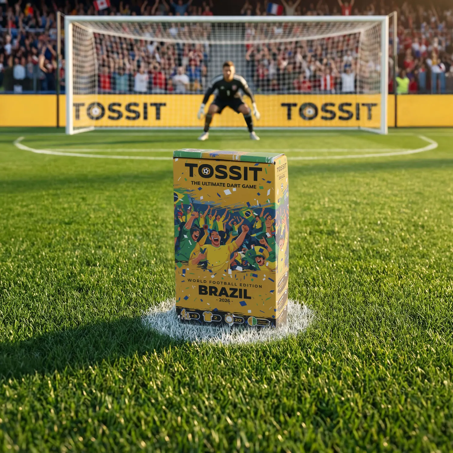 TOSSIT Starter Pack - World Football Edition BRAZIL