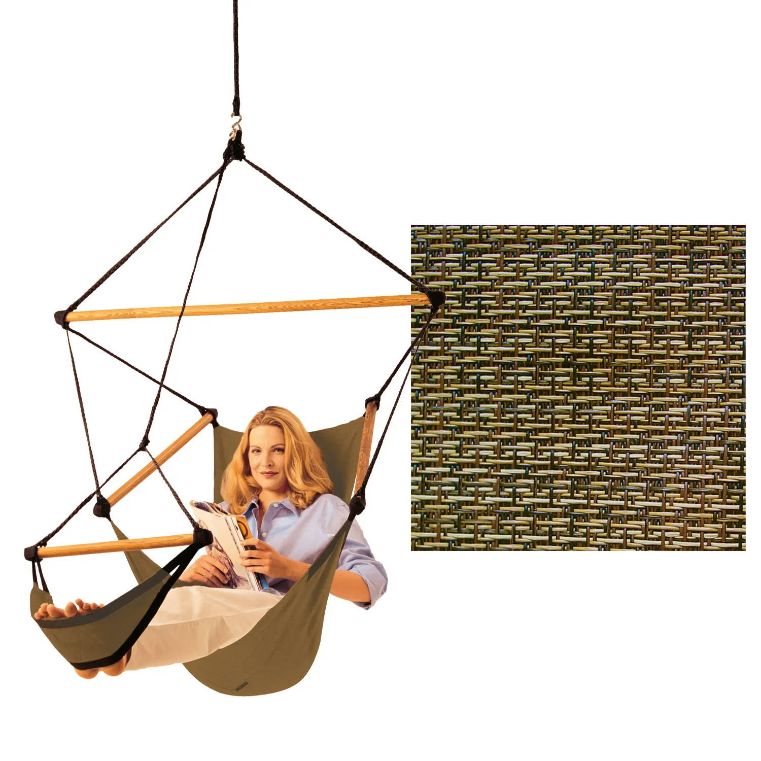 Sky-Chair Allwetter  - kastanienbraun / Sky-Chair all-weather -chestnut