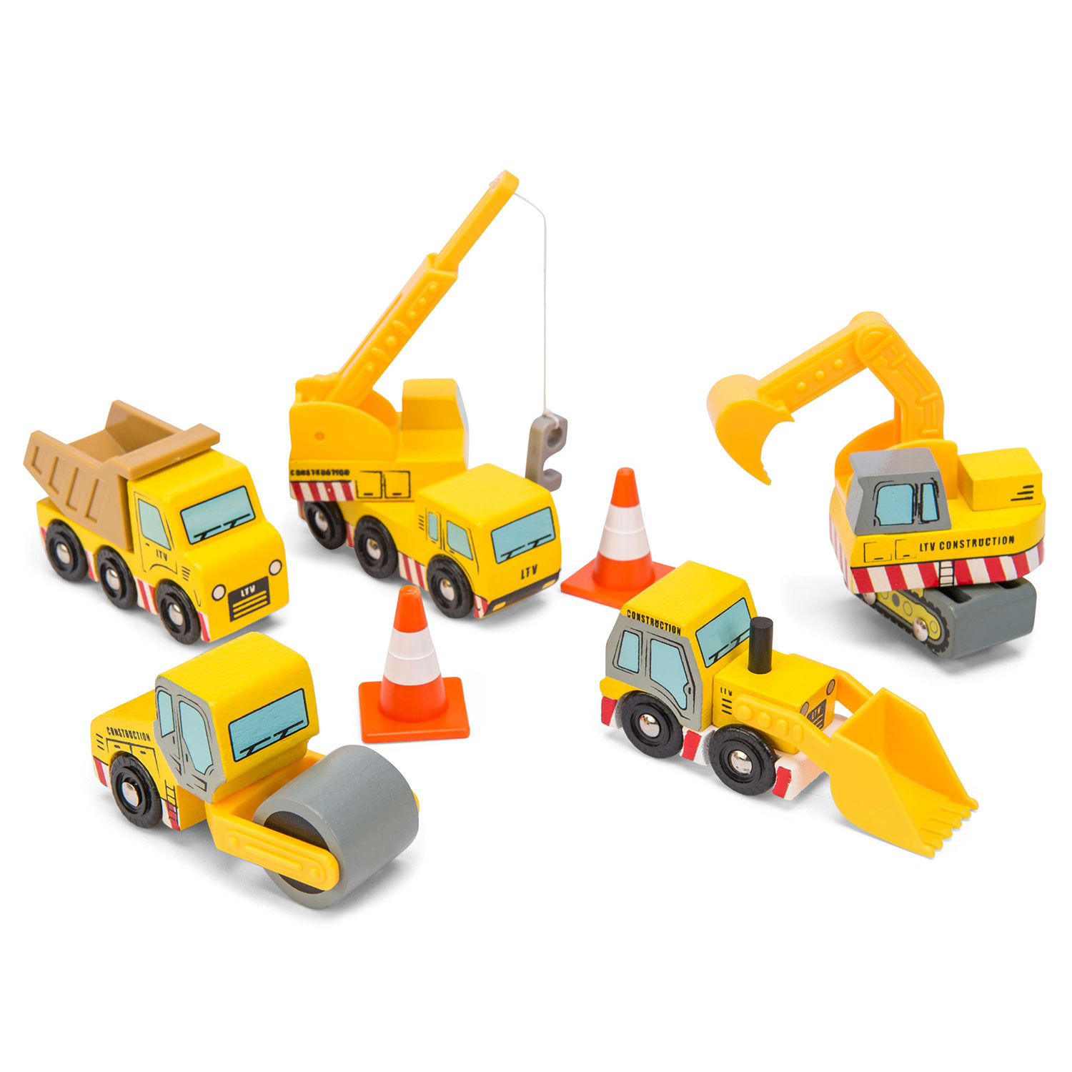 Baufahrzeuge / Construction Set, 2022-Le Toy Van (LTV)