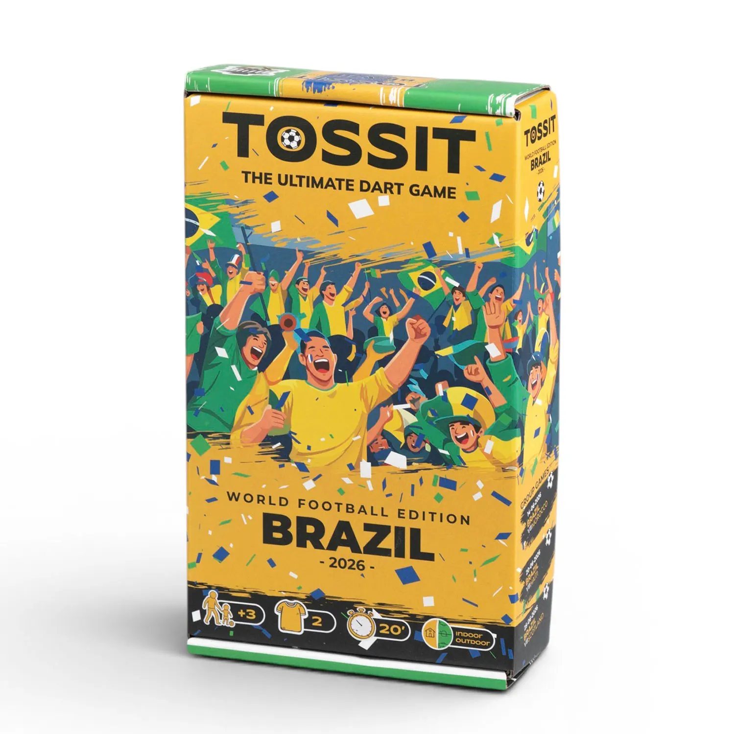 TOSSIT Starter Pack - World Football Edition BRAZIL