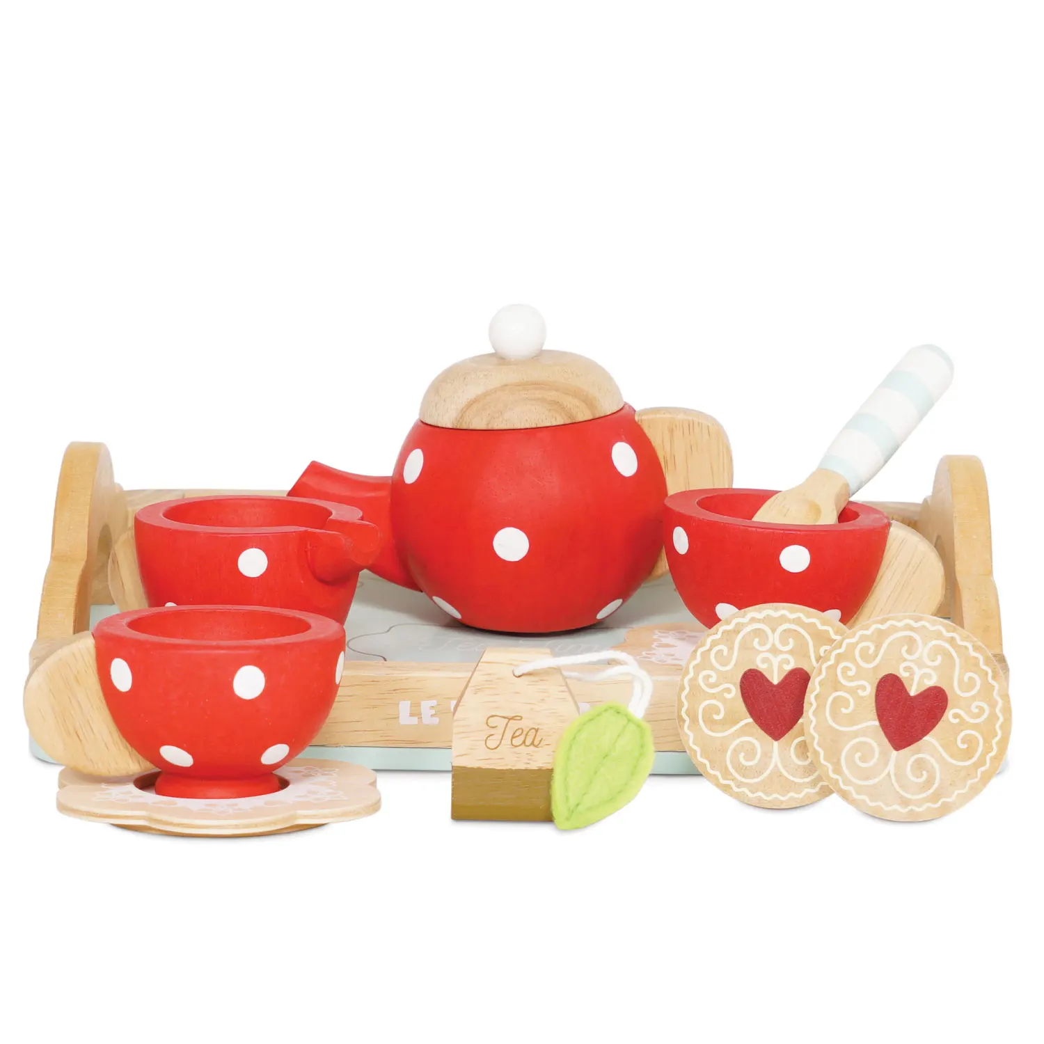 Tee-Set & Tablett / Tea Set & Tray-Le Toy Van (LTV)