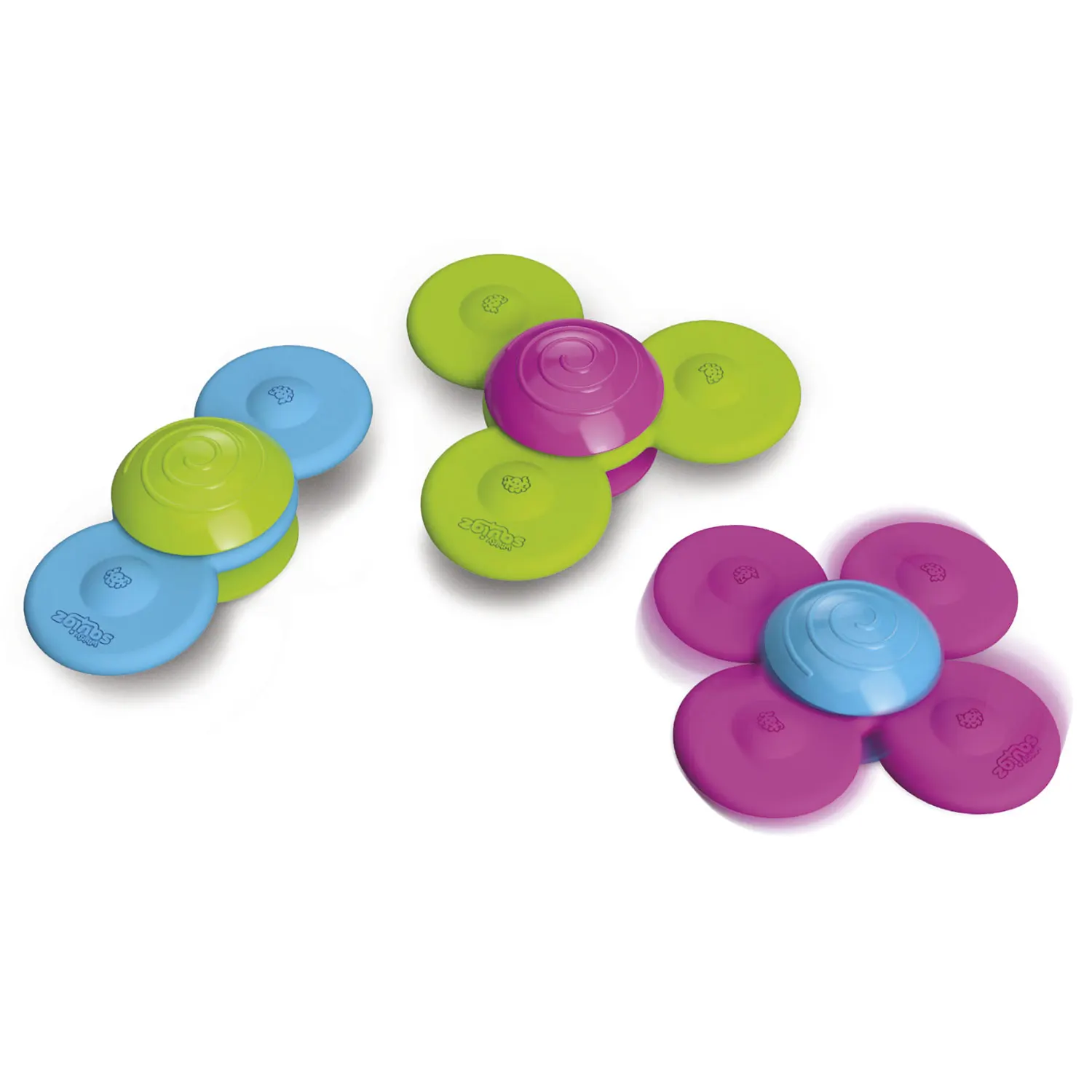 Squigz mit Drehelementen NEU! / Whirly Squigz NEW!-TOMY