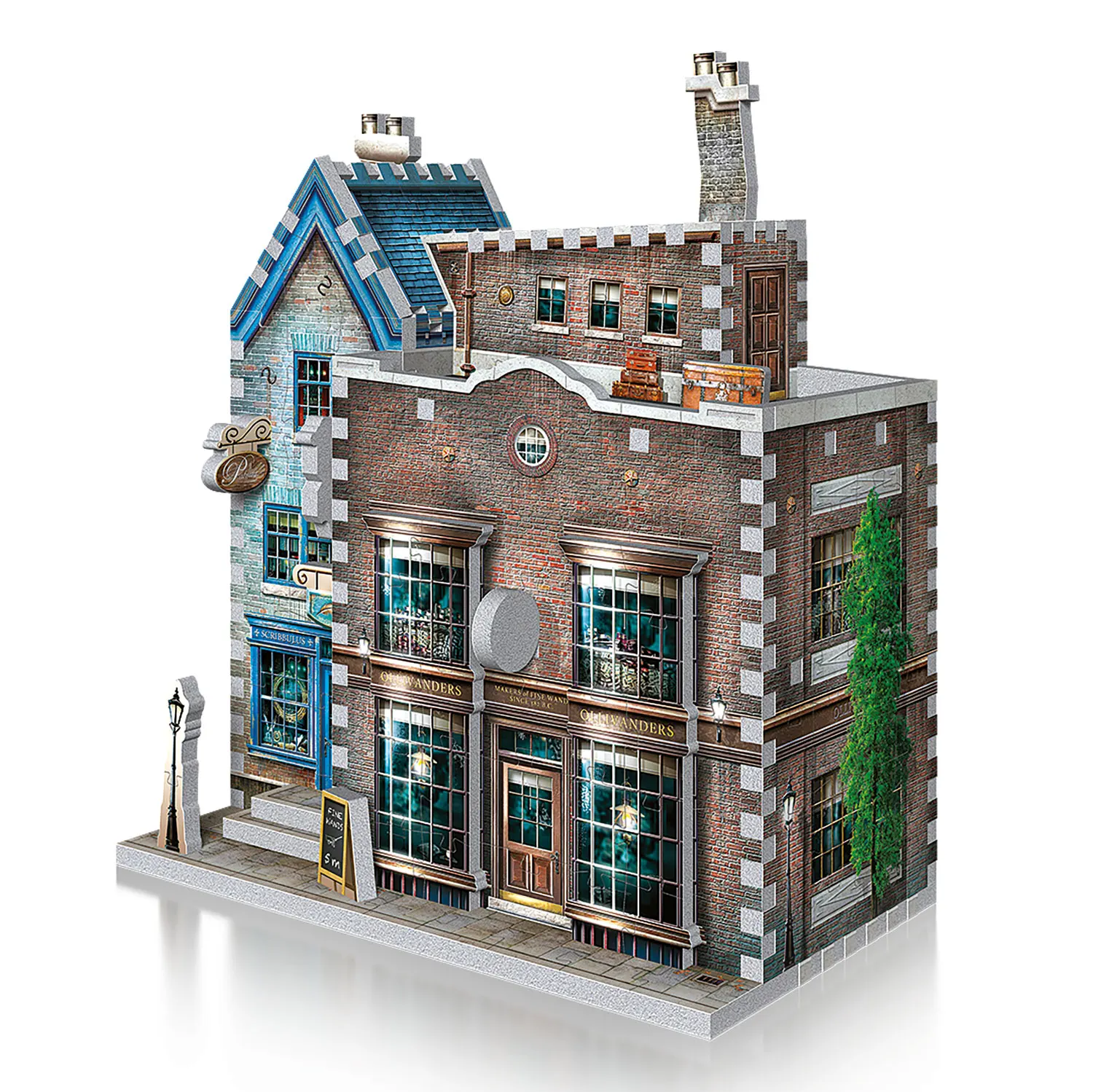 Ollivander’s Zauberstabladen Harry Potter/Ollivander’s Wand Shop 295 pcs.-Wrebbit-3D Puzzles