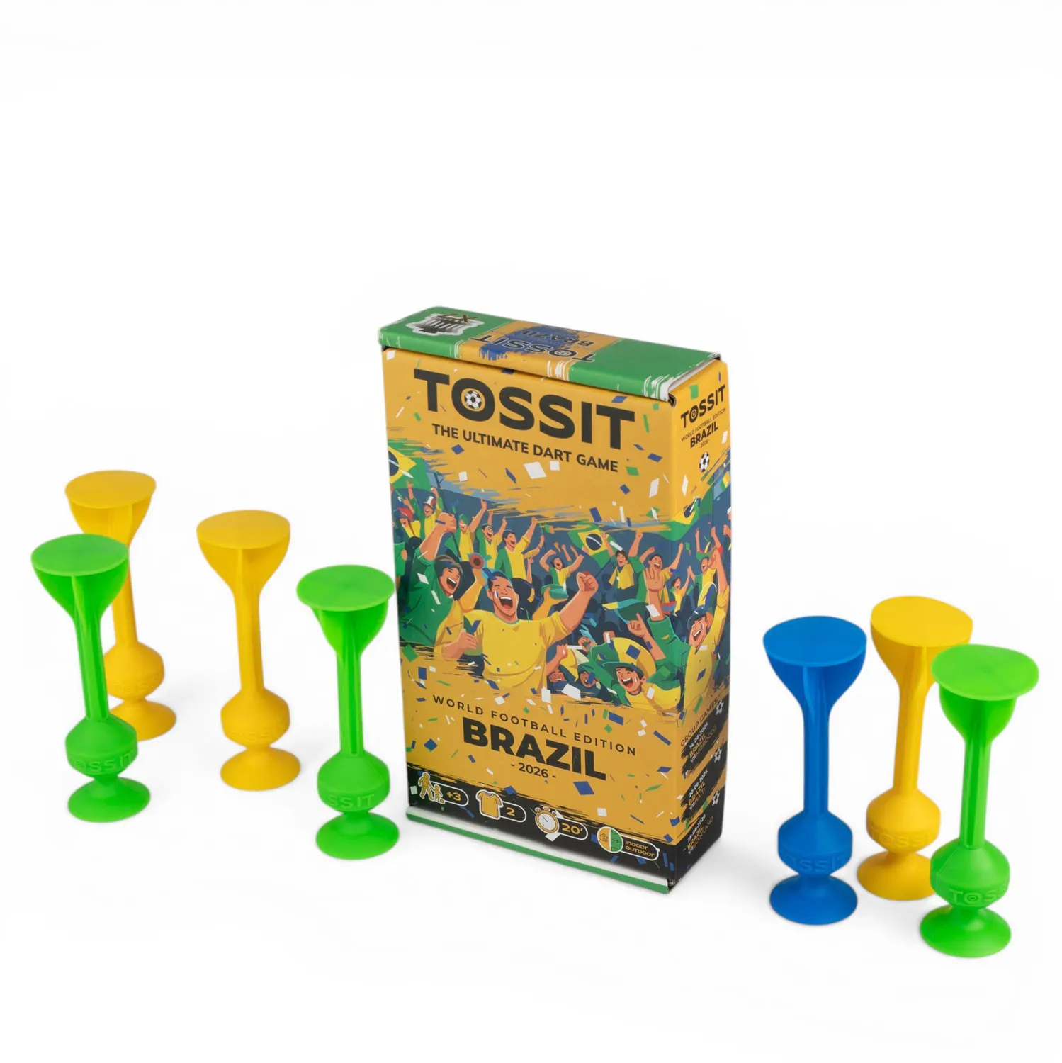 BRAZIL - TOSSIT Starter Pack - World Football Edition-TOSSIT®