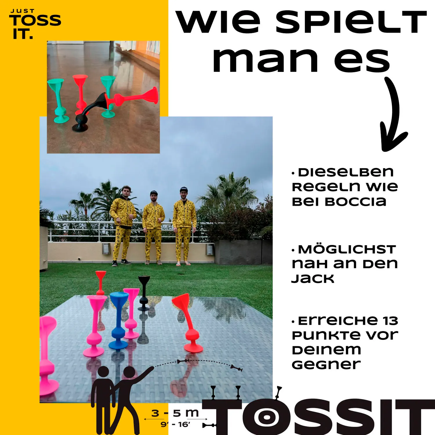 TOSSIT ORIGINAL STARTER PACK lila / grün-TOSSIT®