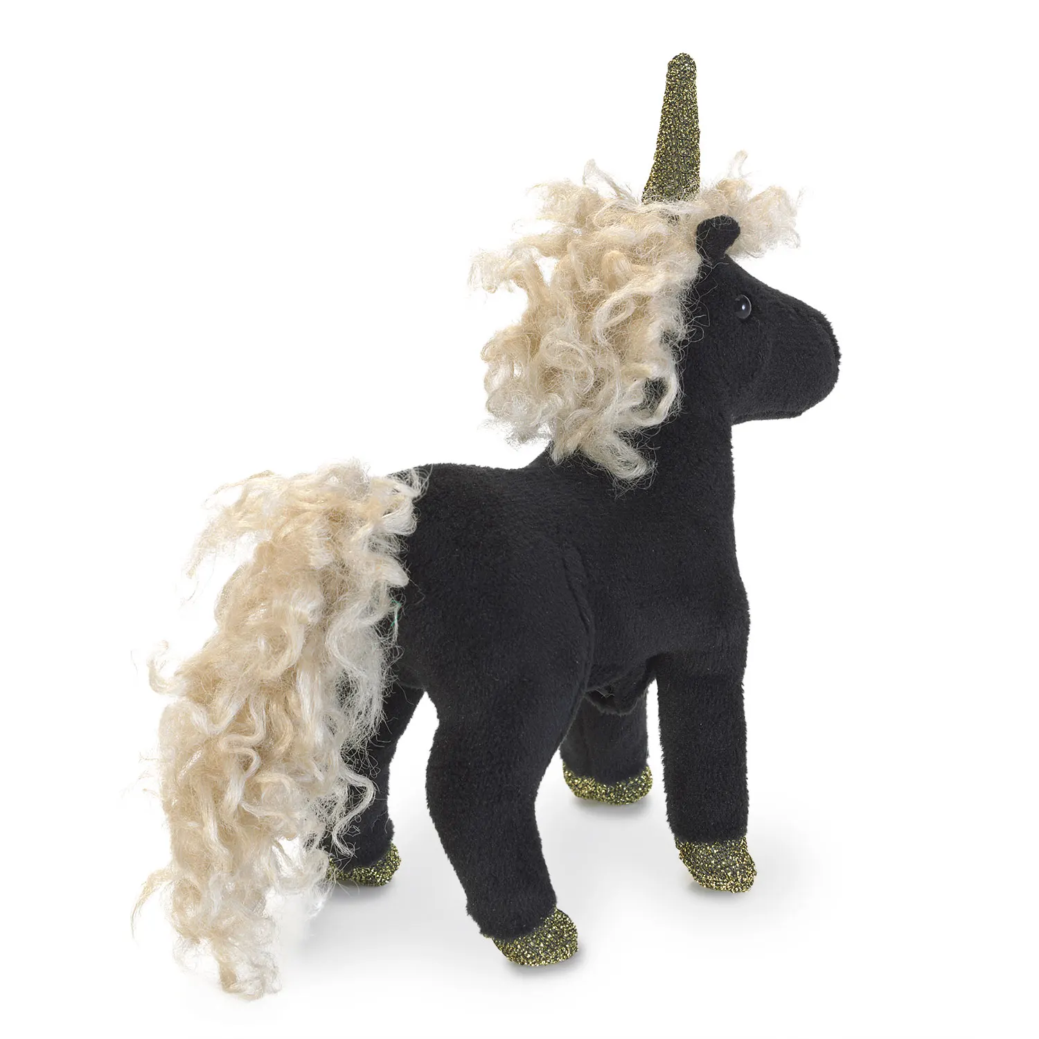 Mini Einhorn / Mini Black Unicorn-Folkmanis® Puppets