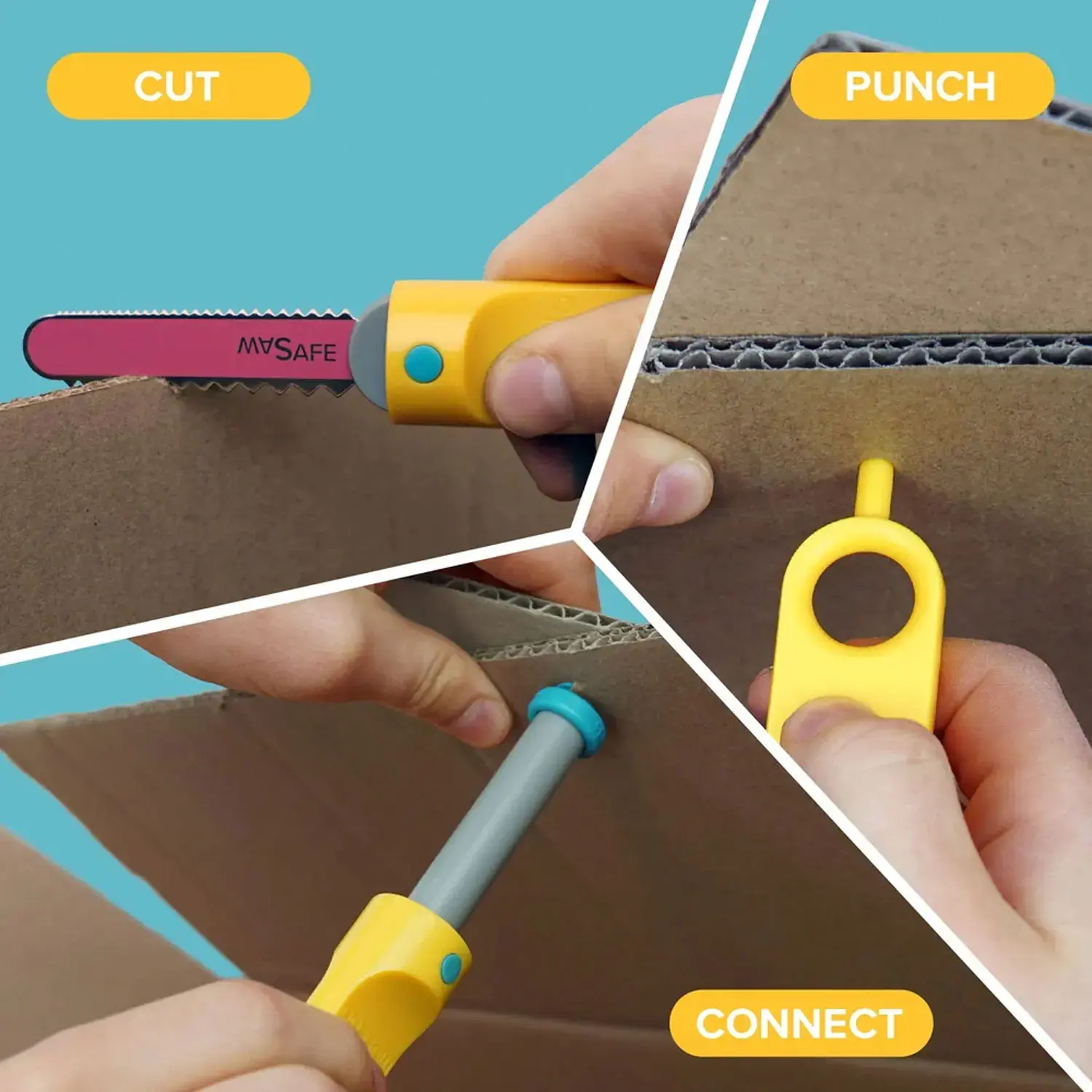 Makedo - Explore Kit - Kartonbau Werkzeugset