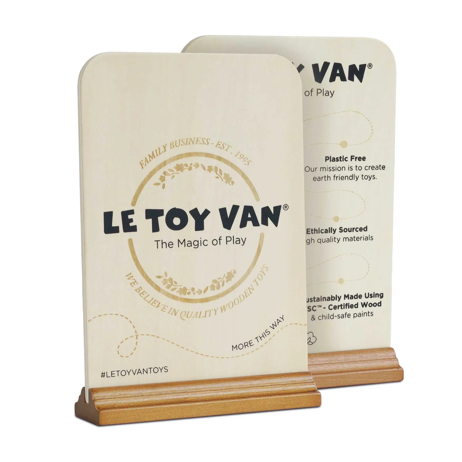 Infotafel / Retail Info Board-Le Toy Van (LTV)