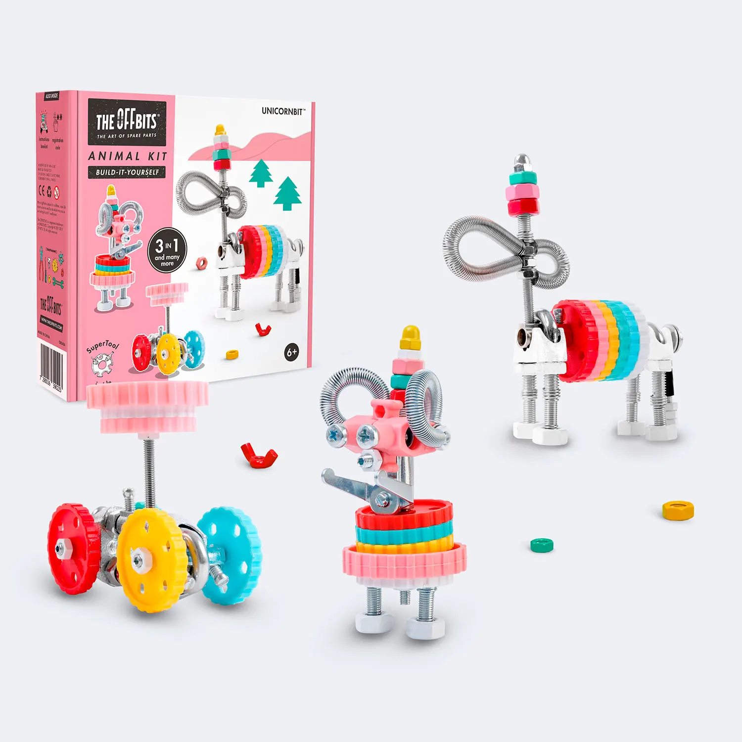 Unicorn Bit, model kit 3-in-1 w/SuperTool-TheOffbits