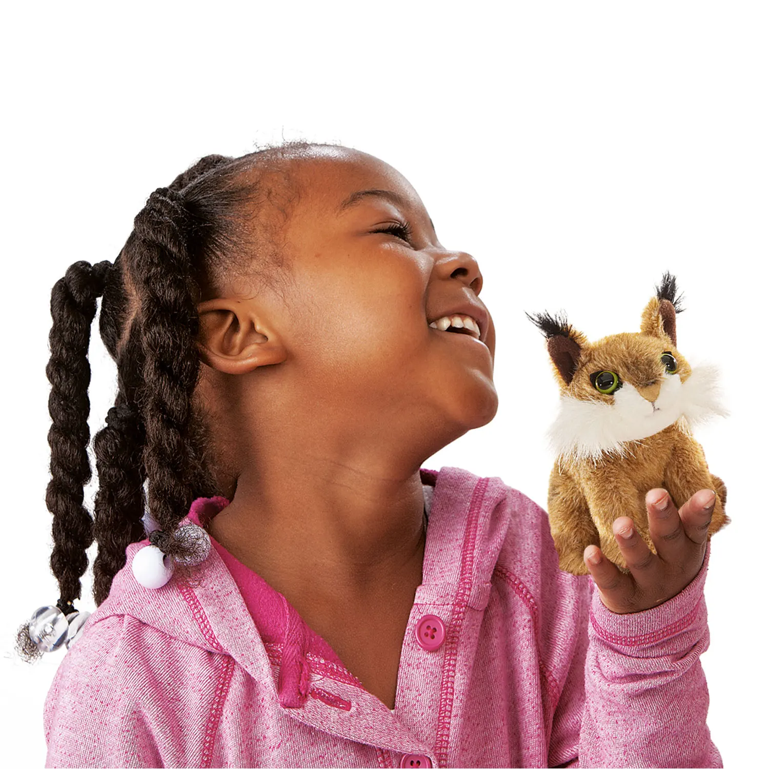Mini Luchs / Mini Bobcat-Folkmanis® Handpuppen