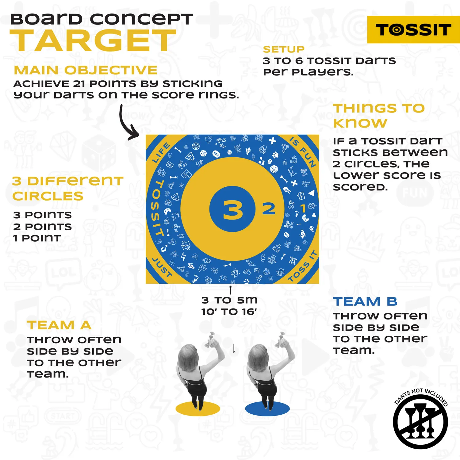TOSSIT PARTY BOARD