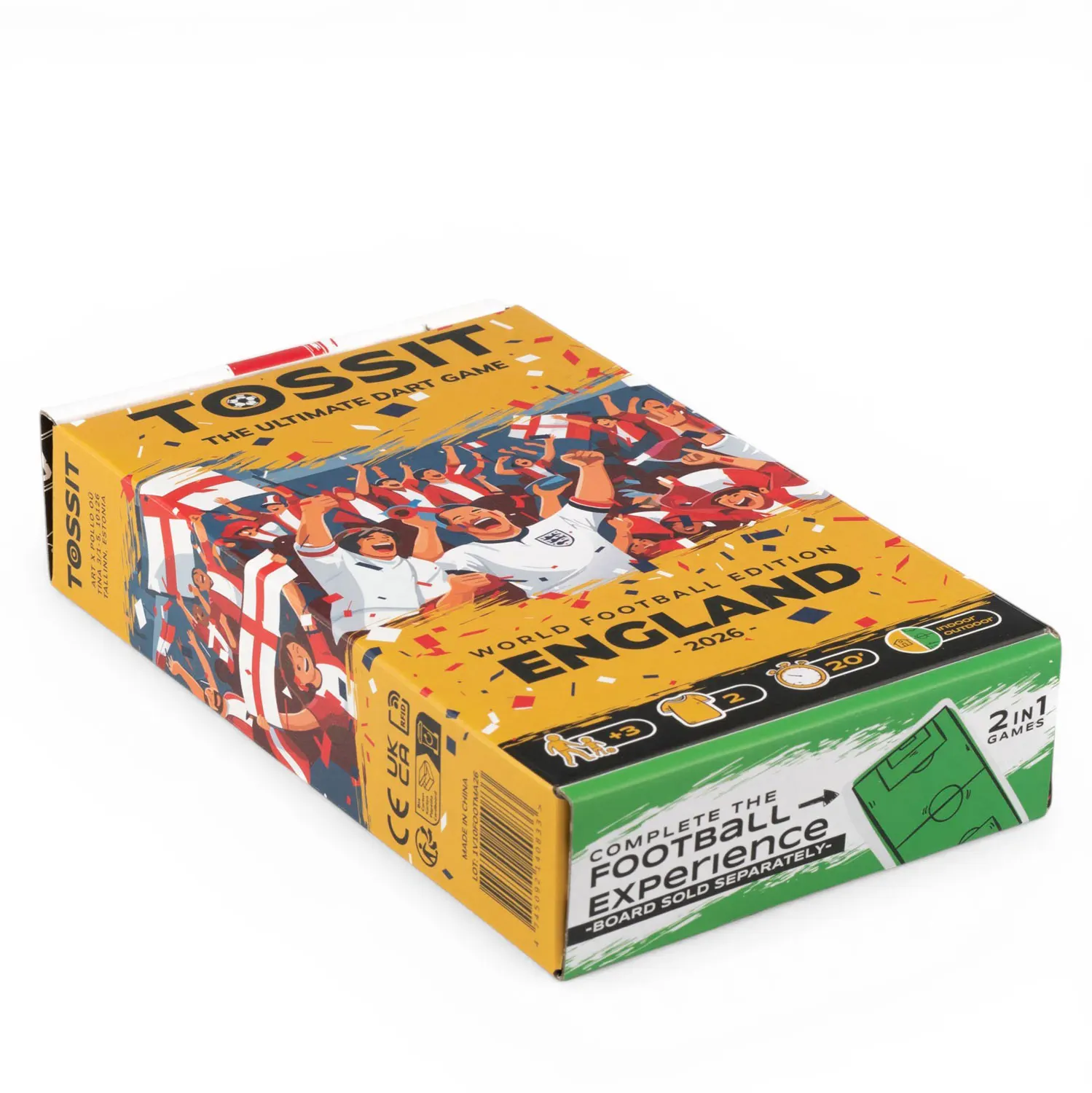 TOSSIT Starter Pack - World Football Edition ENGLAND