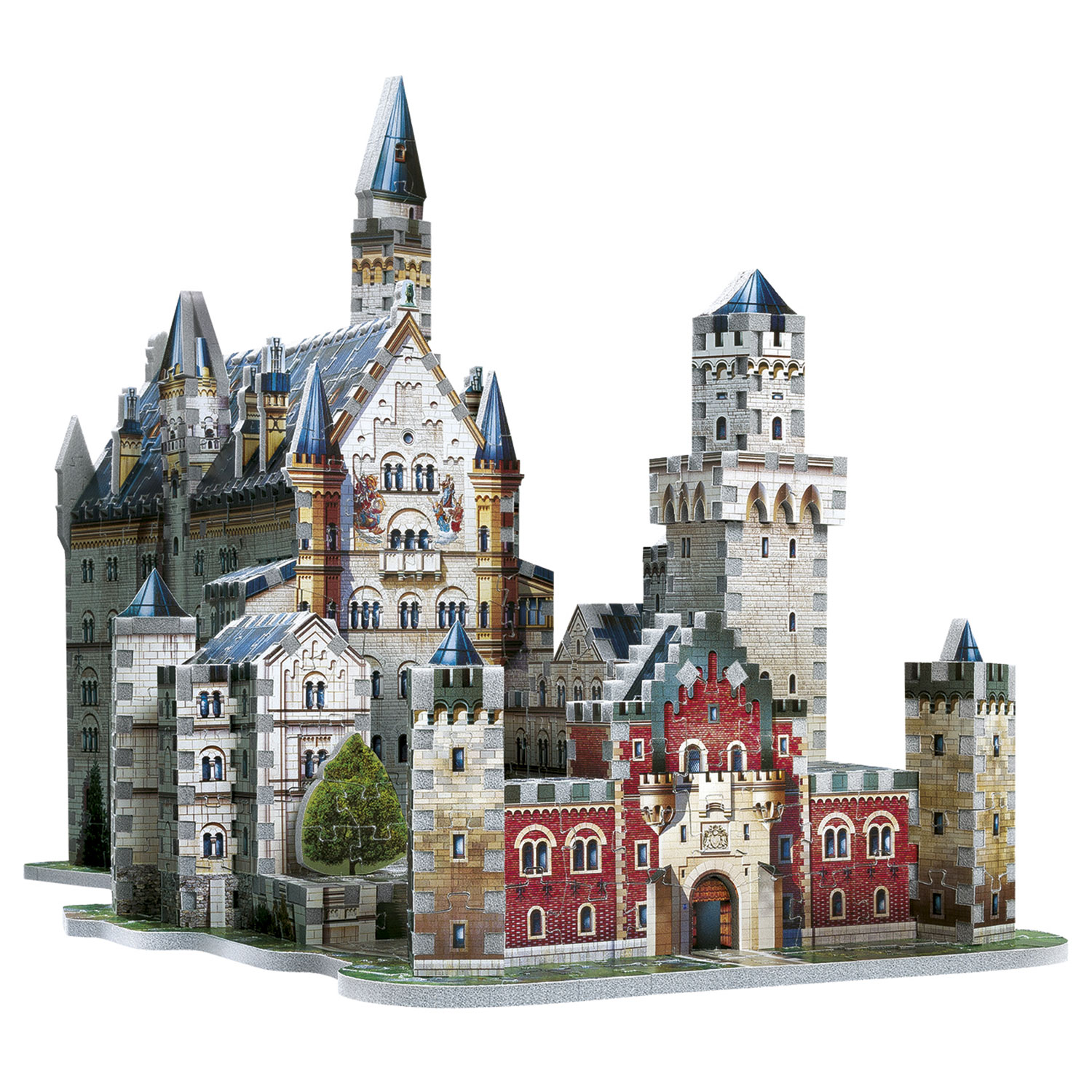 Schloss Neuschwanstein - Neuschwanstein Castle / 3D-Puzzle