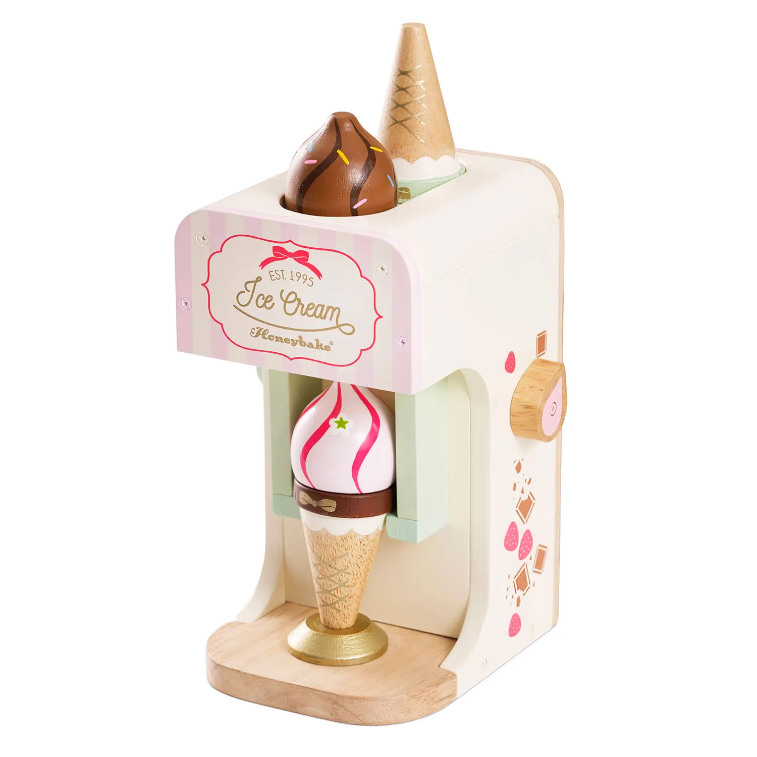Ice Cream Machine & Play Food Cones-Le Toy Van (LTV)