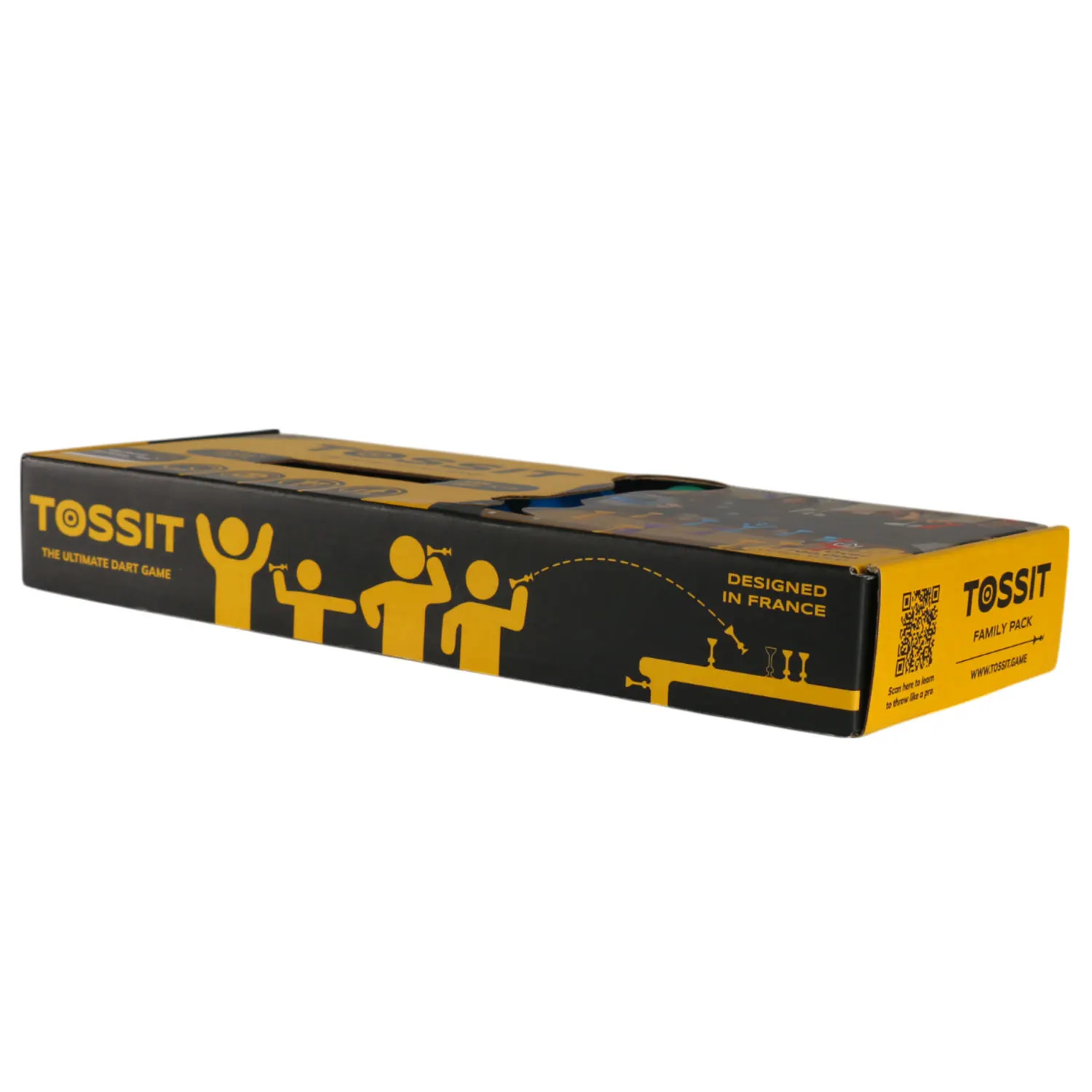 TOSSIT FAMILY PACK rot / türkis / hellblau / gelb