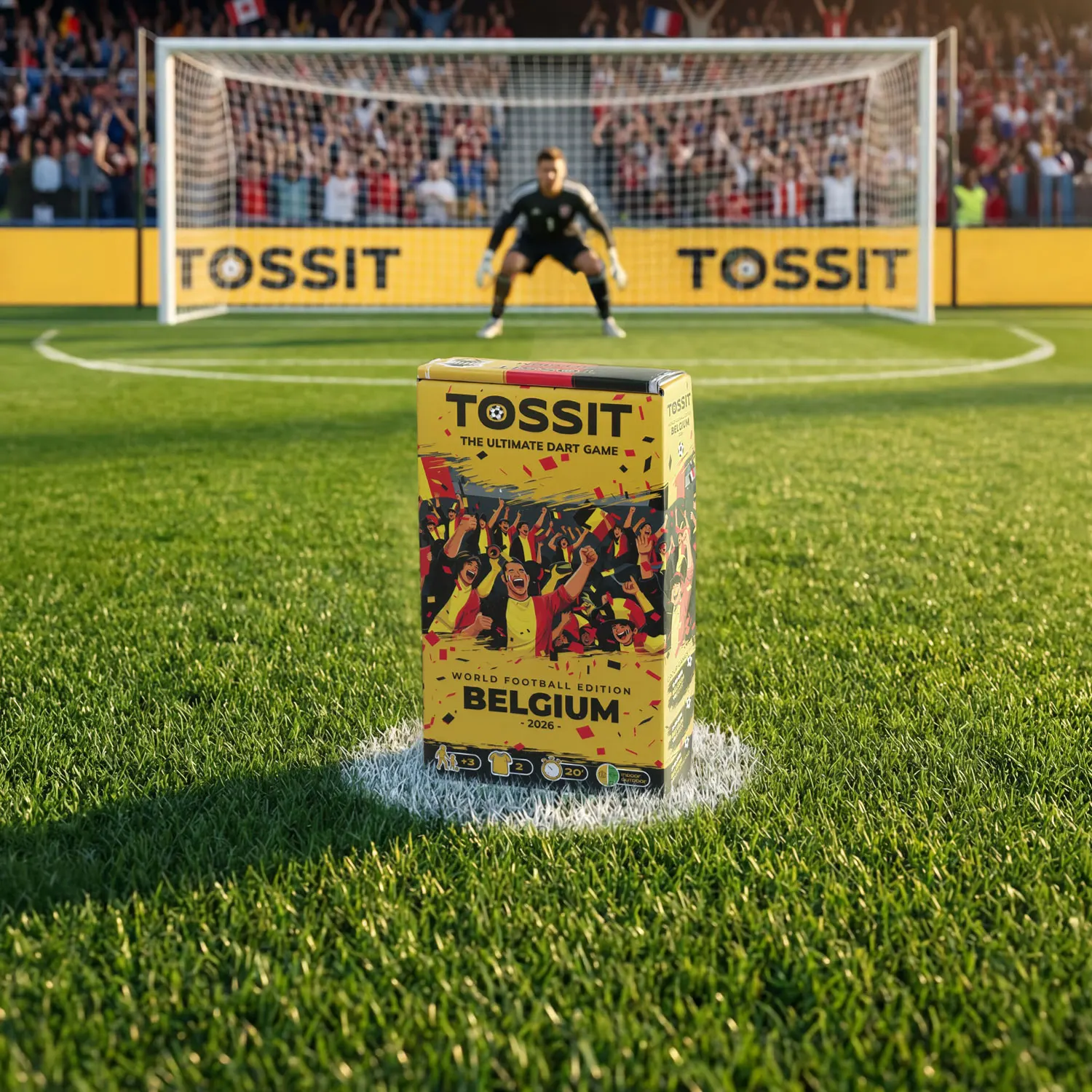 TOSSIT Starter Pack - World Football Edition BELGIUM
