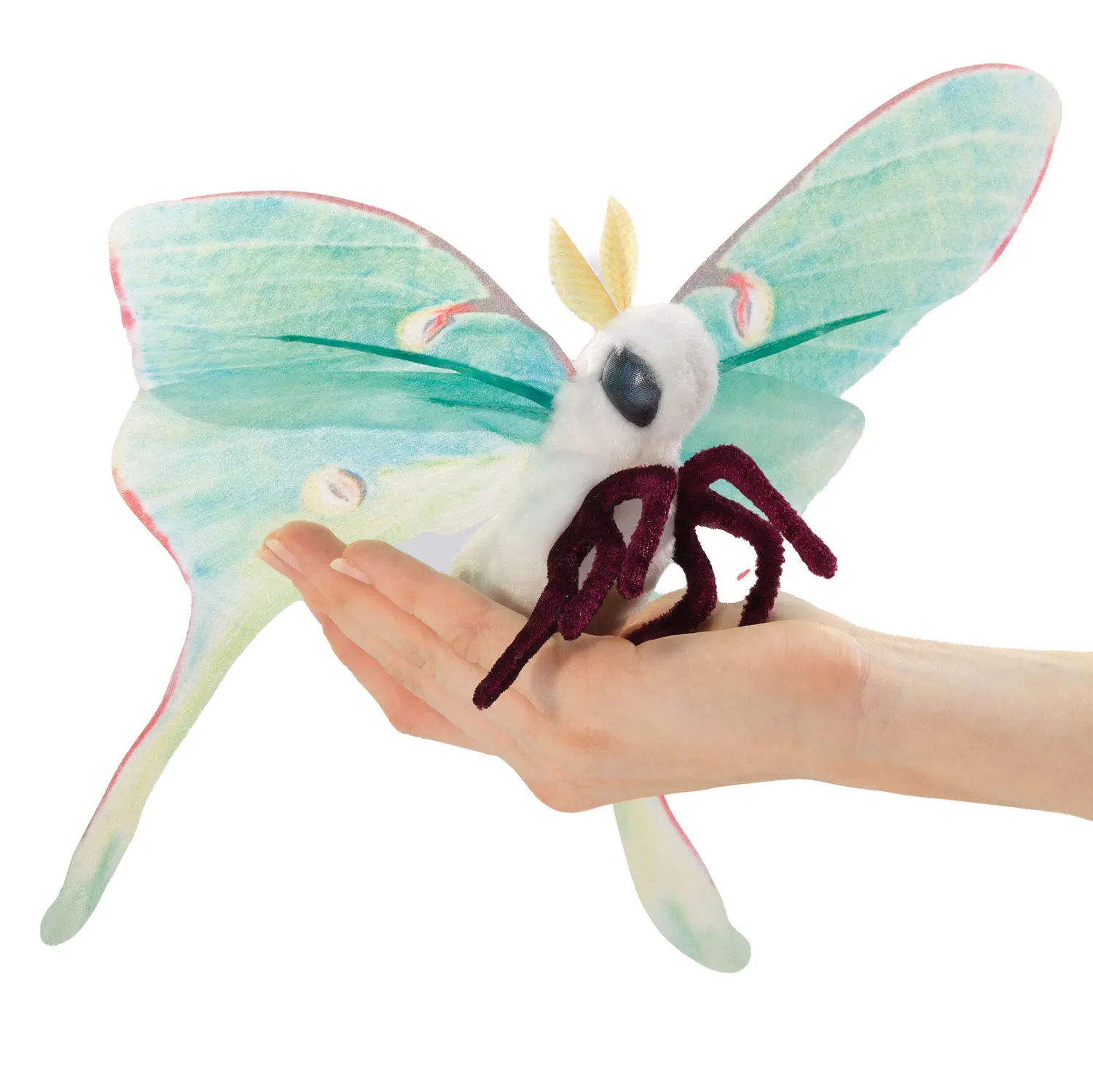 Mini Luna Moth / Mini Lunamotte-Folkmanis® Puppets