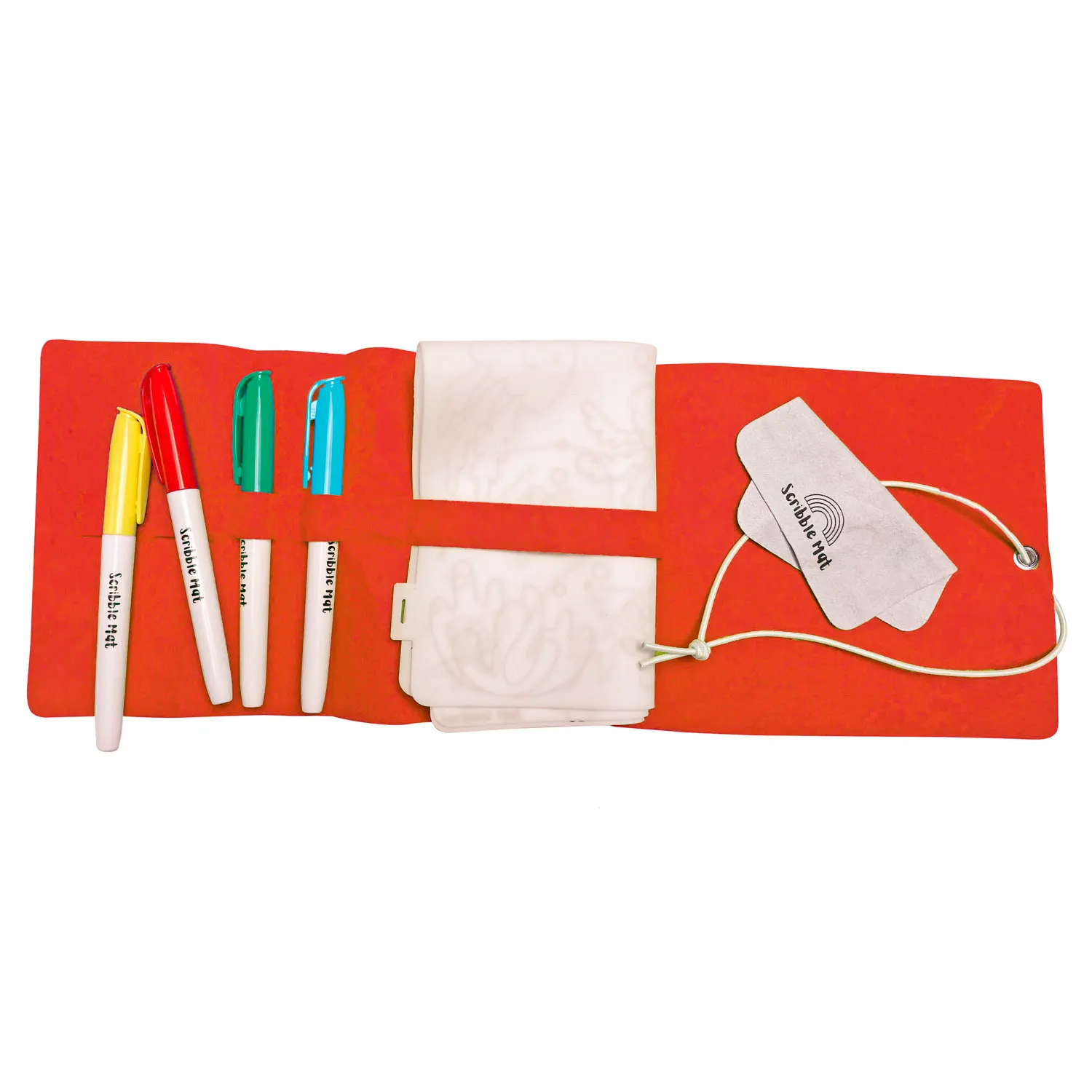 Scribble Mat 4 Farben / 4 colors - Australien Animals-JuegaConmigo